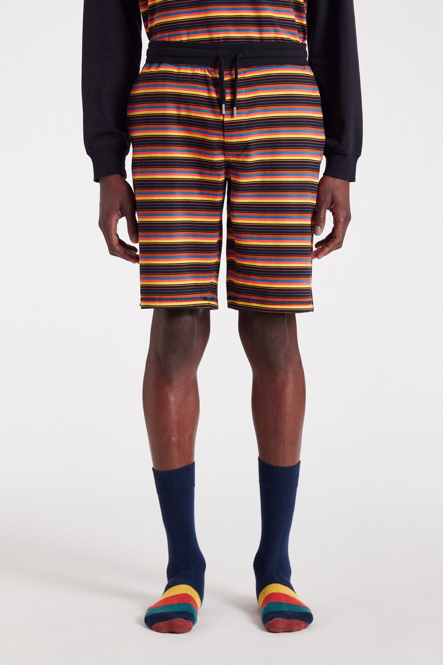 Paul Smith Men Short Andy Brt Strp Artist_stripe Size: S | Shorts Outlet | Heren | Oranje