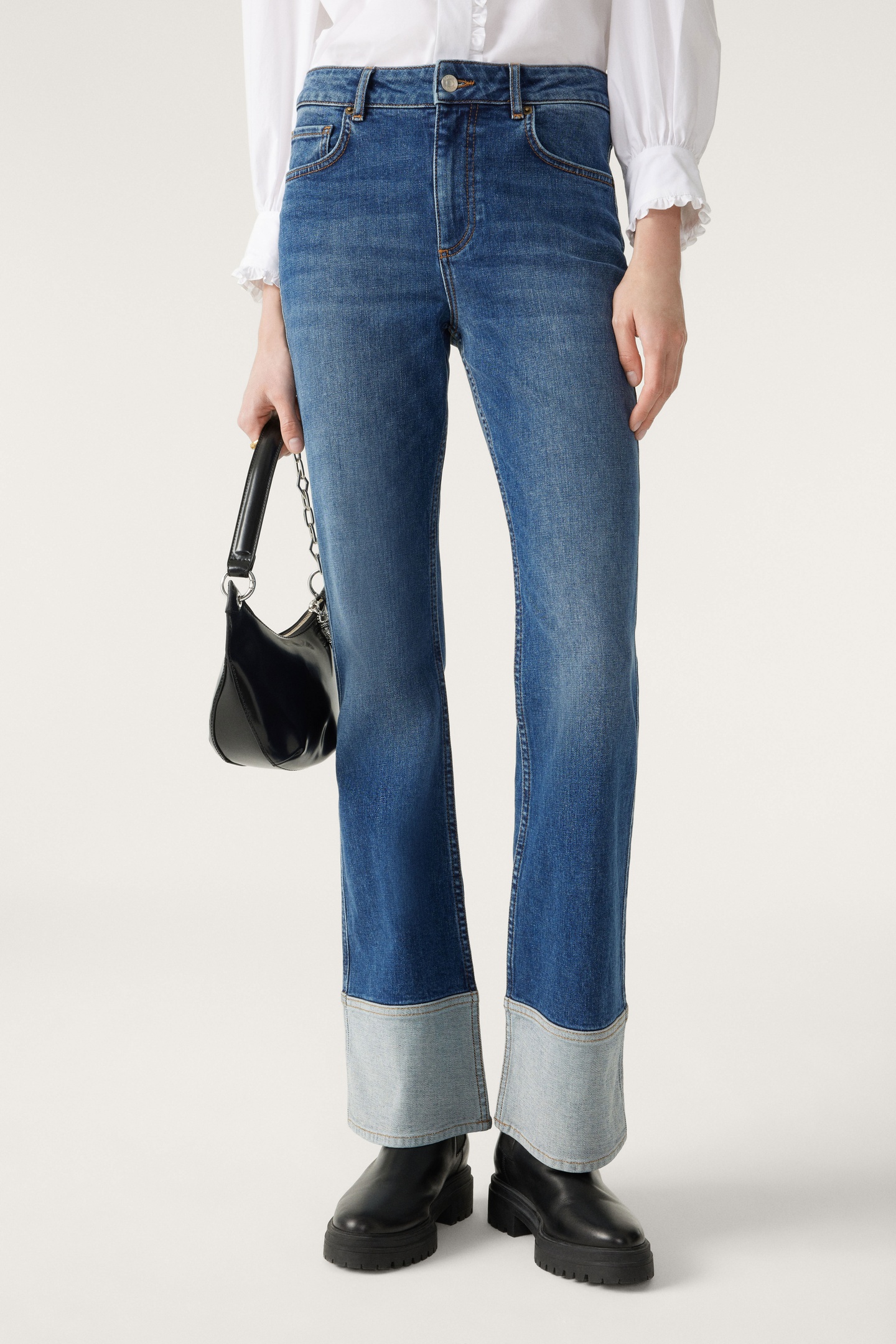 BA&SH Flare Blue Maat: 36 | Flared Jeans Outlet | Dames | Blauw