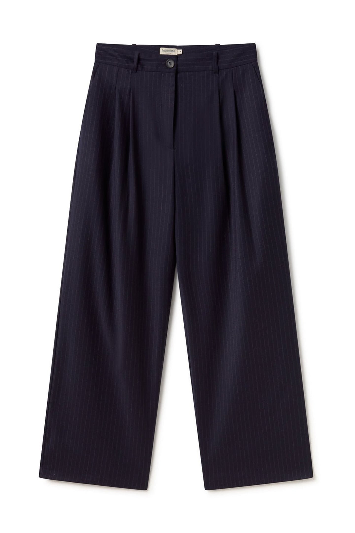 TWOTHIRDS Belall Pants Diplomatic Stripes Maat: 38 | Pantalons Outlet | Dames | Blauw