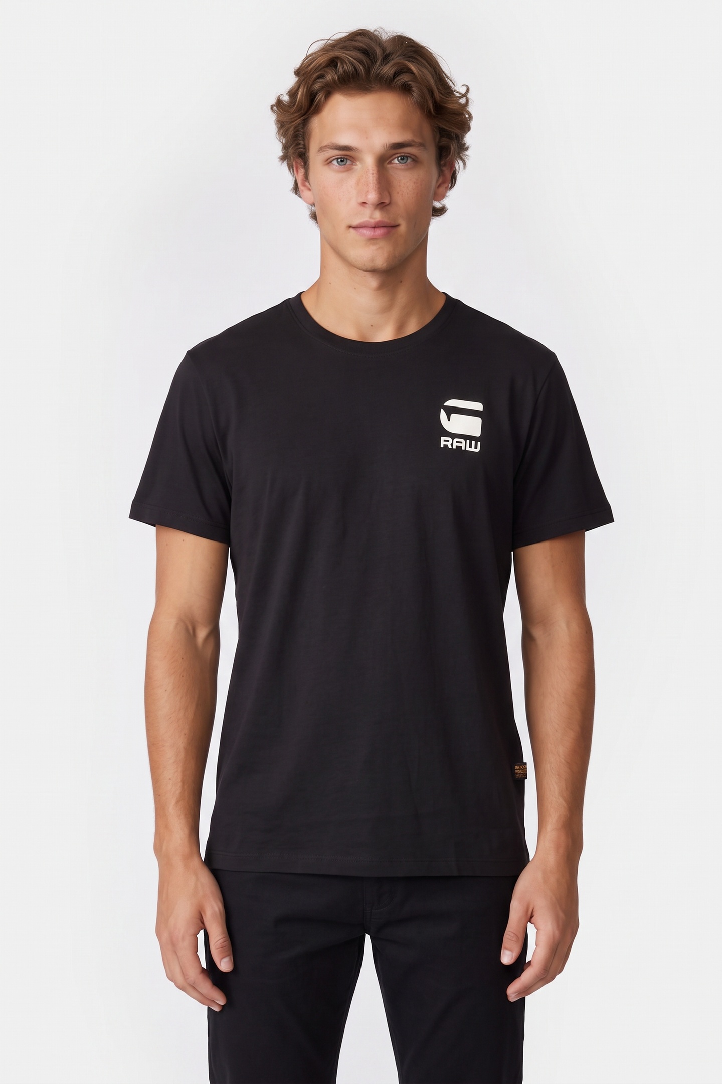 G-Star Chest Logo T-shirt Black Taglia: M | Magliette basic Outlet | Uomo | Nero