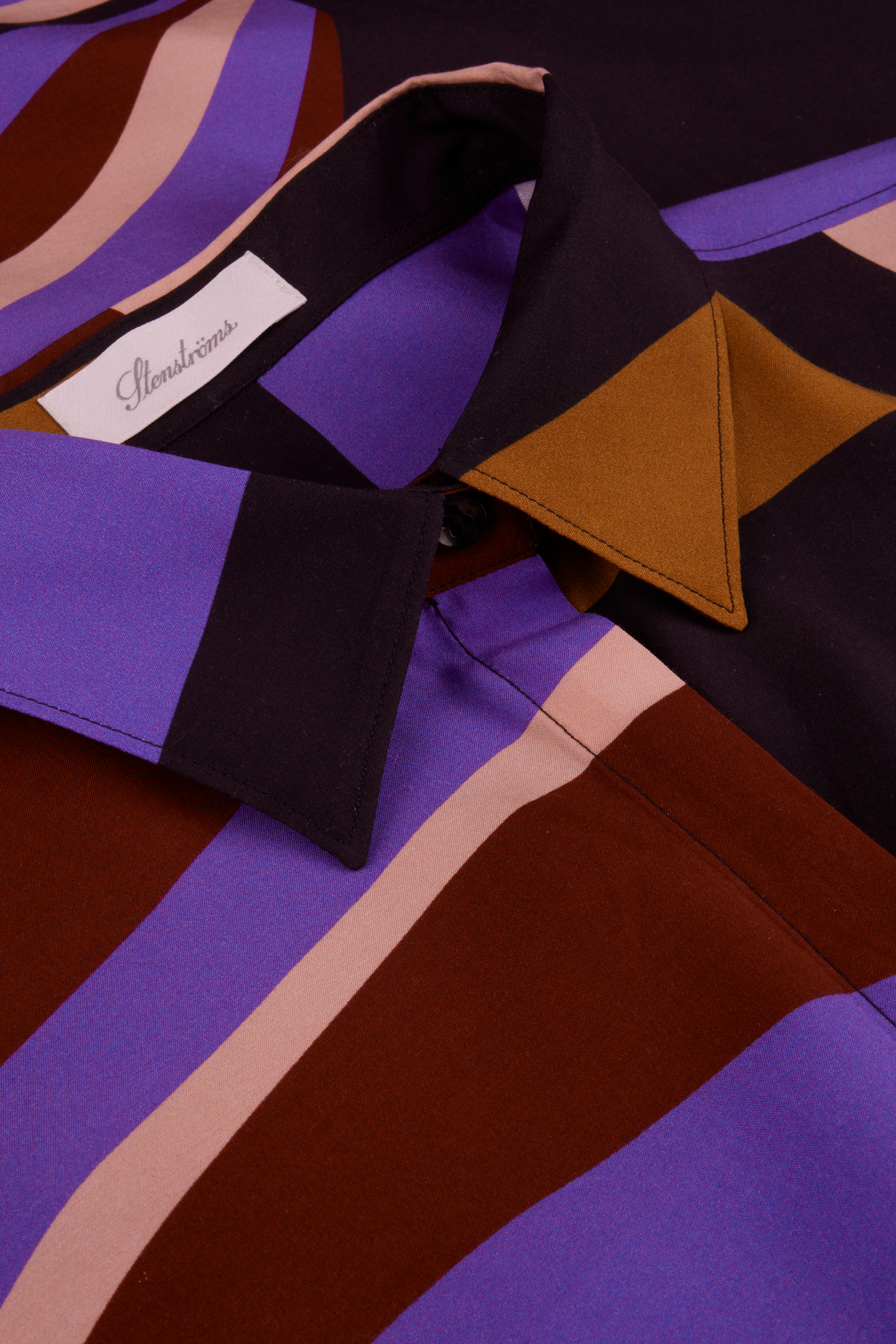 Stenströms Filippa Dress Purple Pattern Größe: XS | Blusenkleider Outlet | Damen | Violett