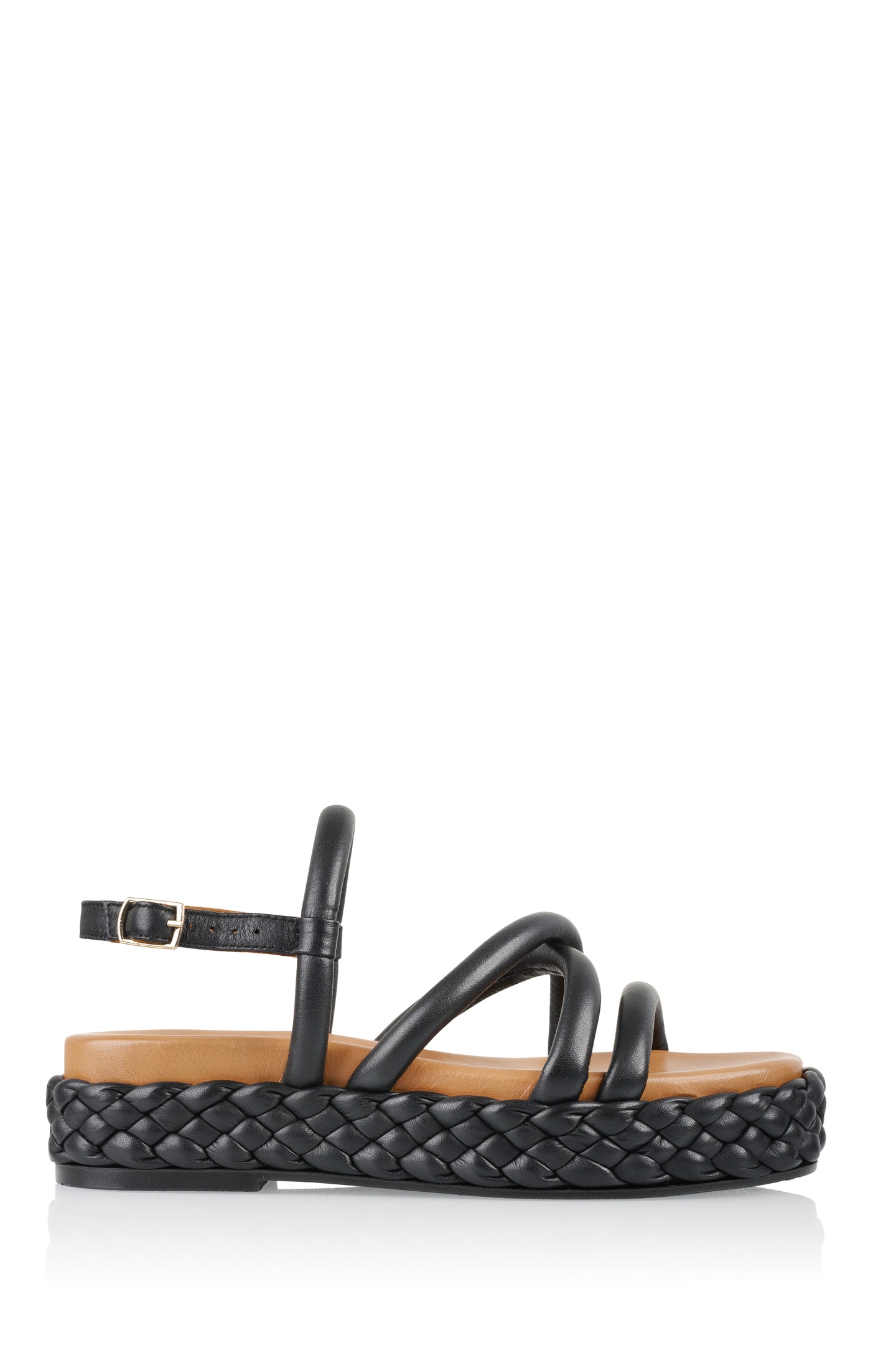 DWRS label Cyprus Black Maat: 37 | Sandalen Outlet | Dames | Zwart