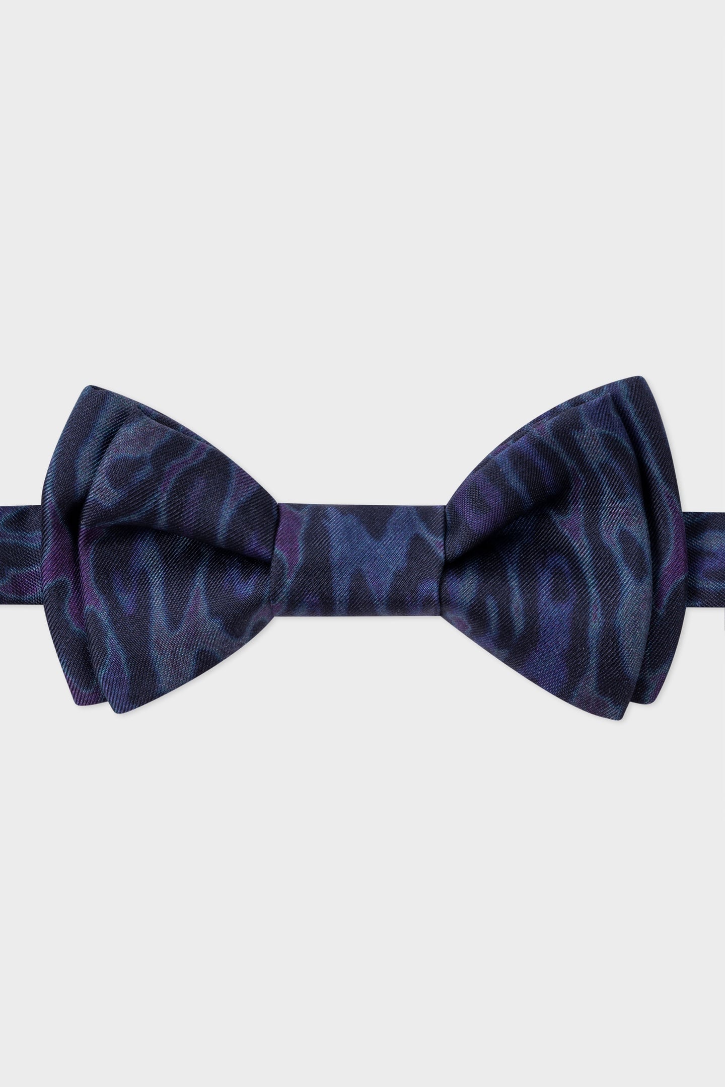 Paul Smith Men Bowtie Animal Grain Navy Size: OS | Ties Outlet | Heren | Blauw