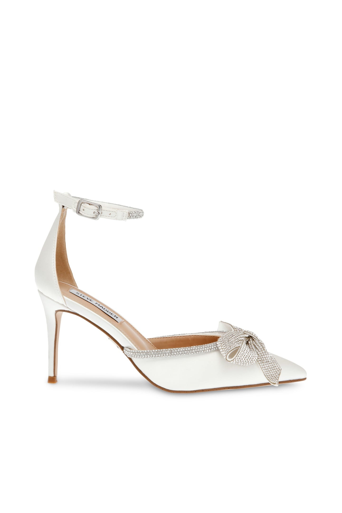 Steve Madden Lumiere Pumps Ivory Satin Taglia: 36 | Tacchi Alti Outlet | Donna | Bianco