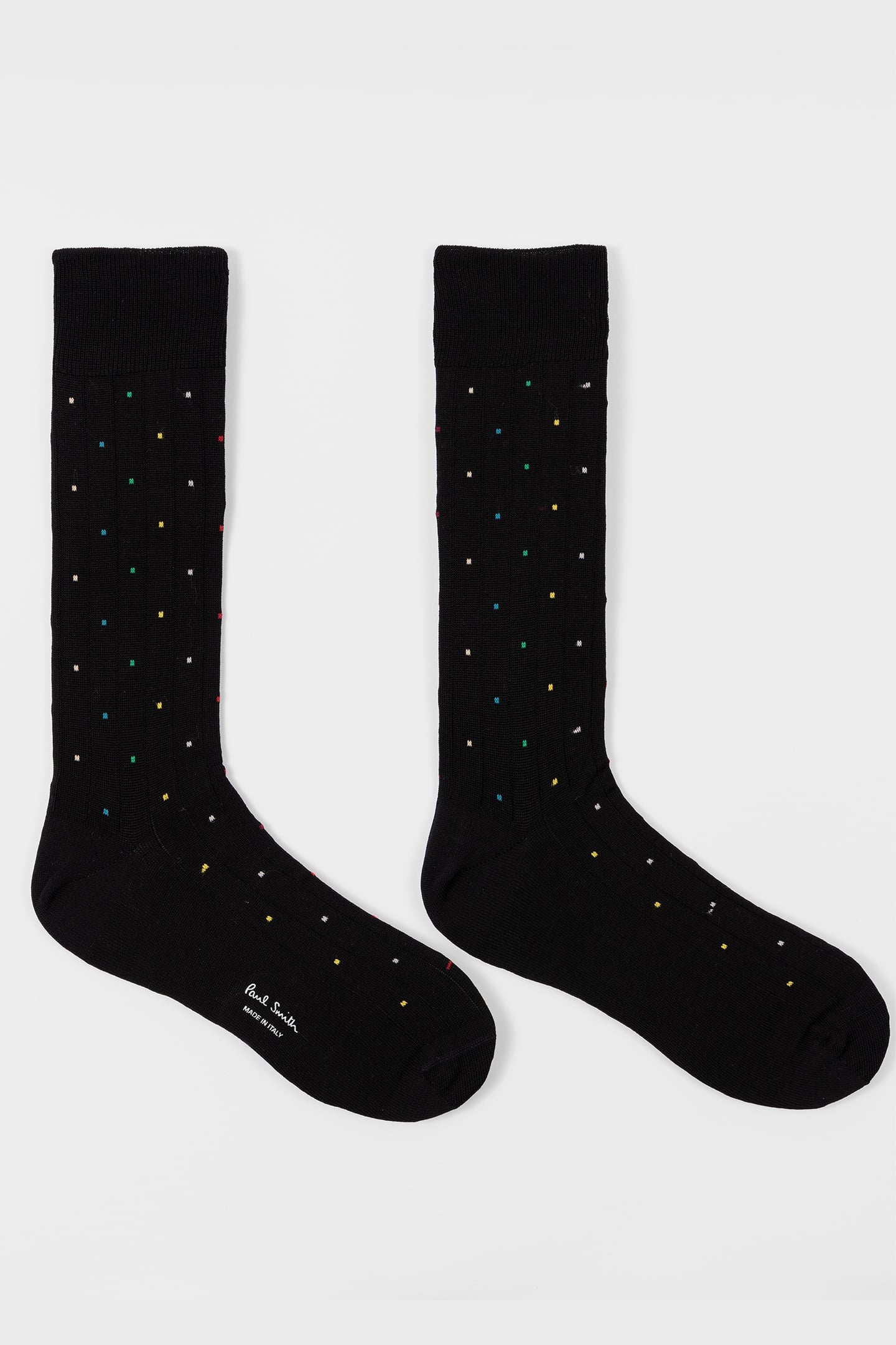 Paul Smith Men Sock Signature Dot Black Maat: OS | Sokken Outlet | Heren | Zwart