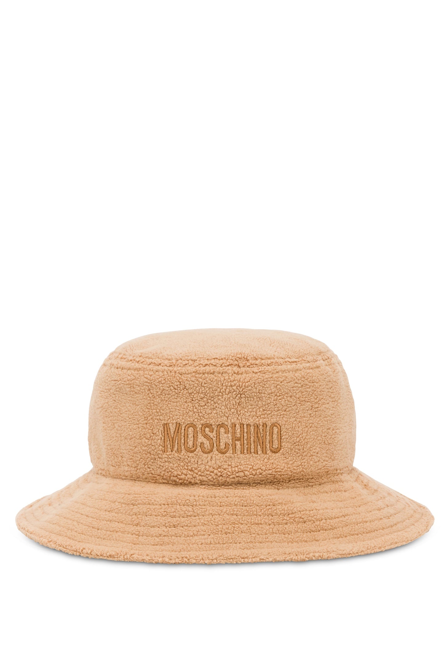 Moschino Teddy Bear Fleece Hat Beige Maat: S | Hoeden Outlet | Dames | Beige