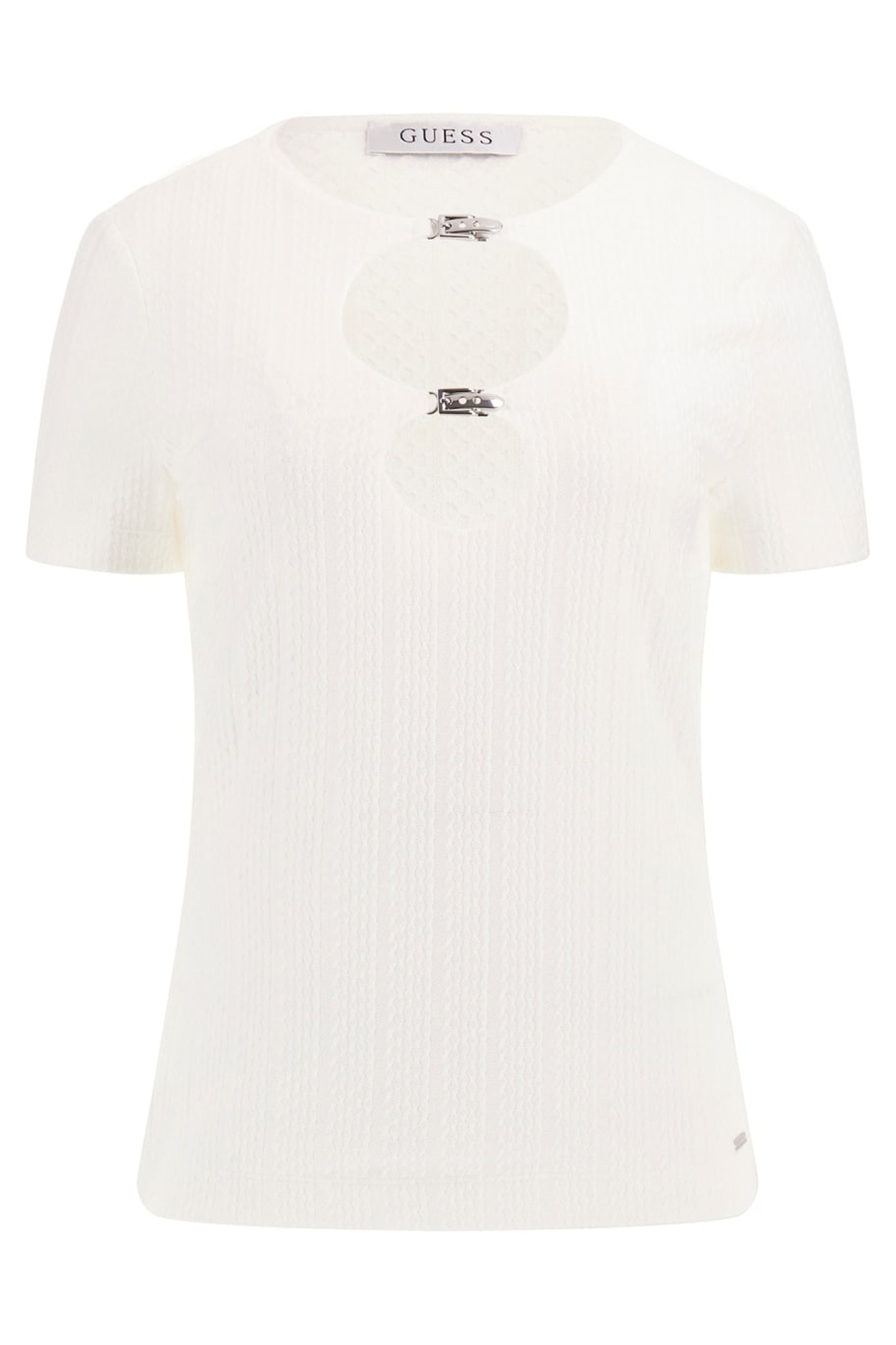 GUESS Ss Valeria Hook Top Pure White Taglia: S | Magliette intime Outlet | Donna | Bianco