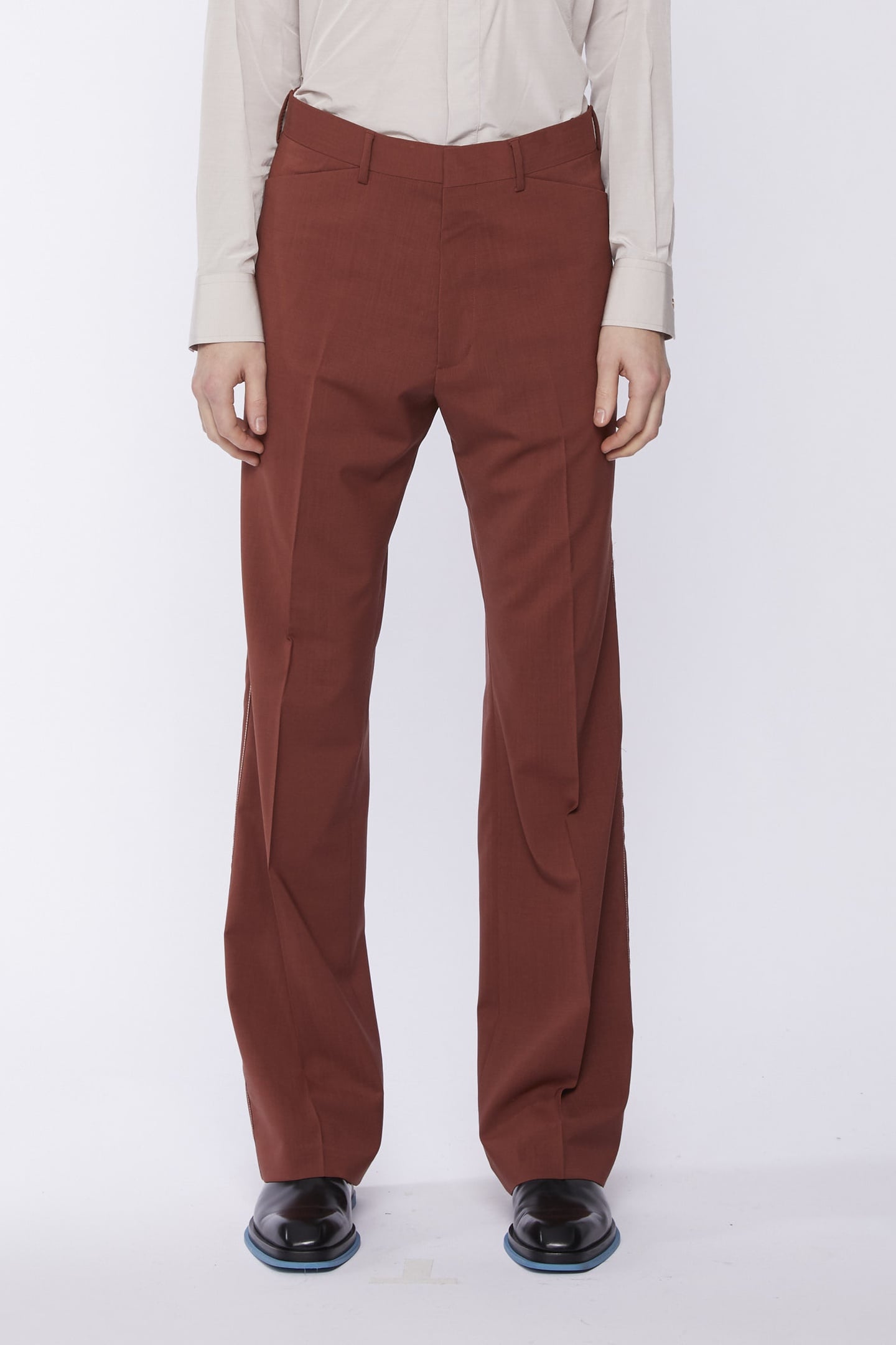 Paul Smith Gents Trouser Brick Red Size: W28 | Tailored Pants Outlet | Heren | Rood
