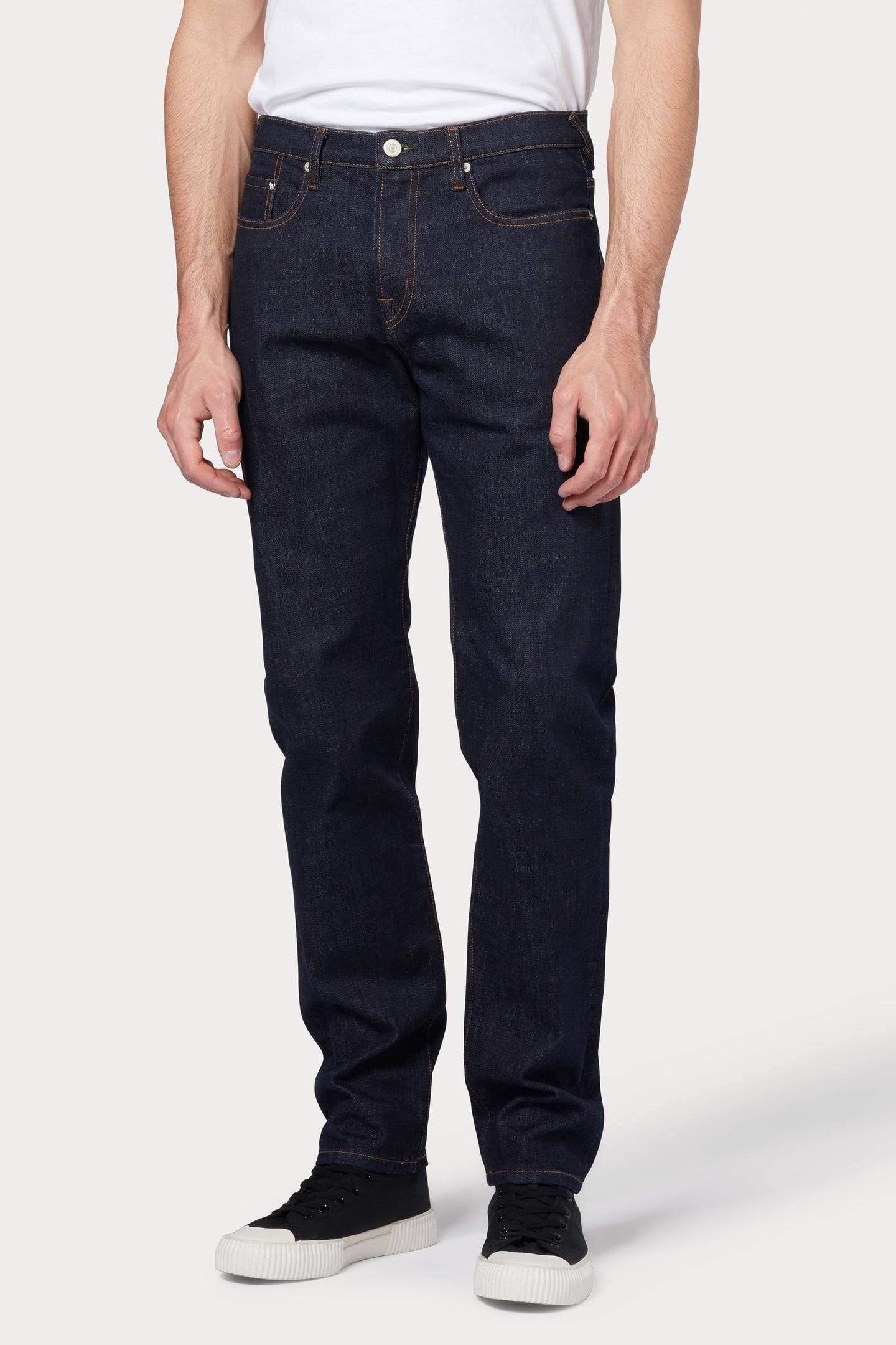 Paul Smith Mens Tapered Fit Jean Rinse Wash Maat: W33 L | Slim Jeans Outlet | Heren | Blauw