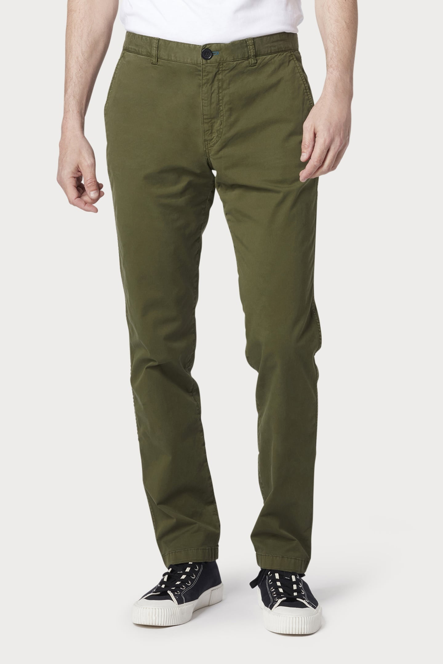 Paul Smith Mens Mid Fit Chino Bottle_green Size: W28 R | Chinos Outlet | Heren | Groen