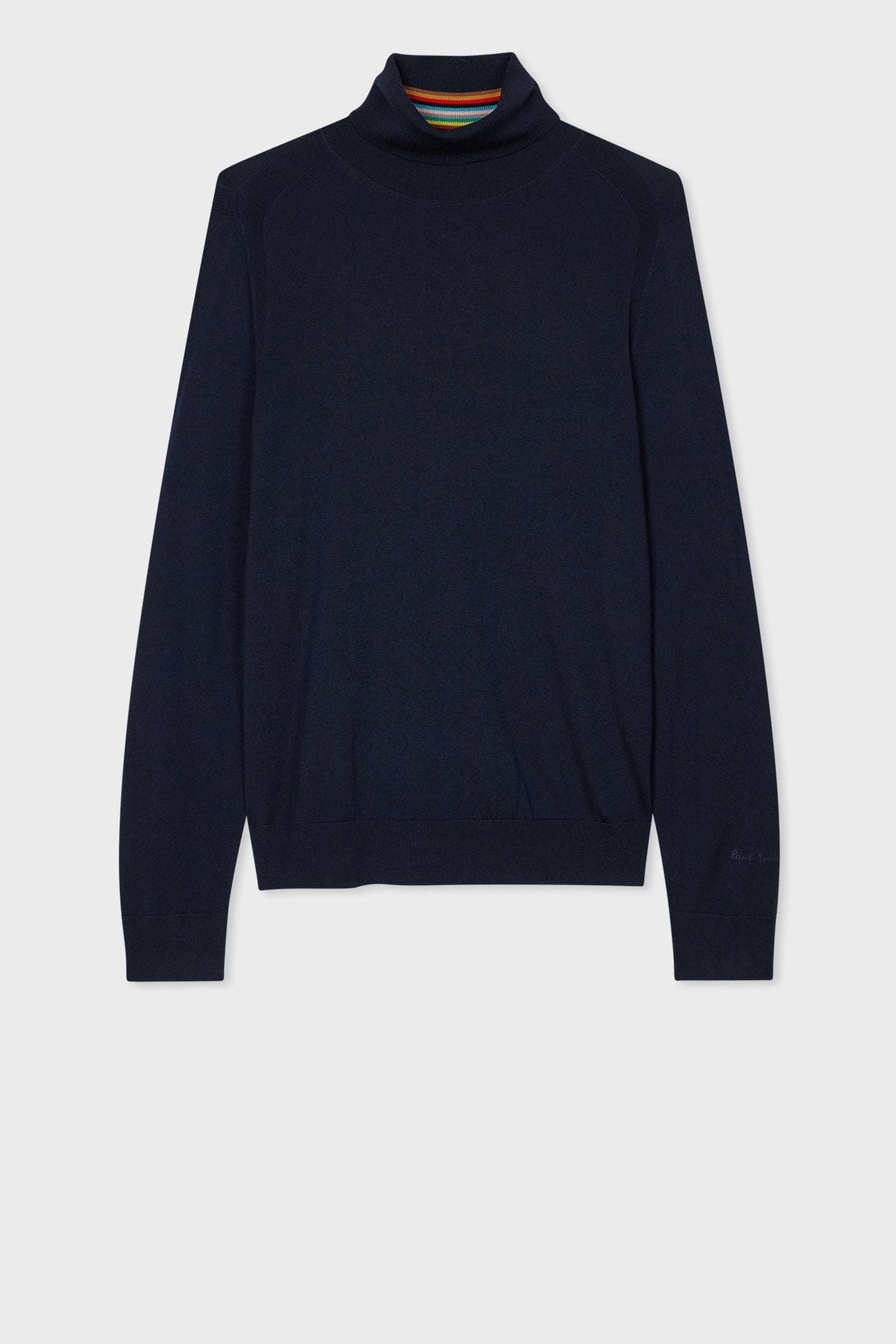 Paul Smith Mens Sweater Roll Neck Very Dark Navy Maat: XXL | Coltruien Outlet | Heren | Blauw