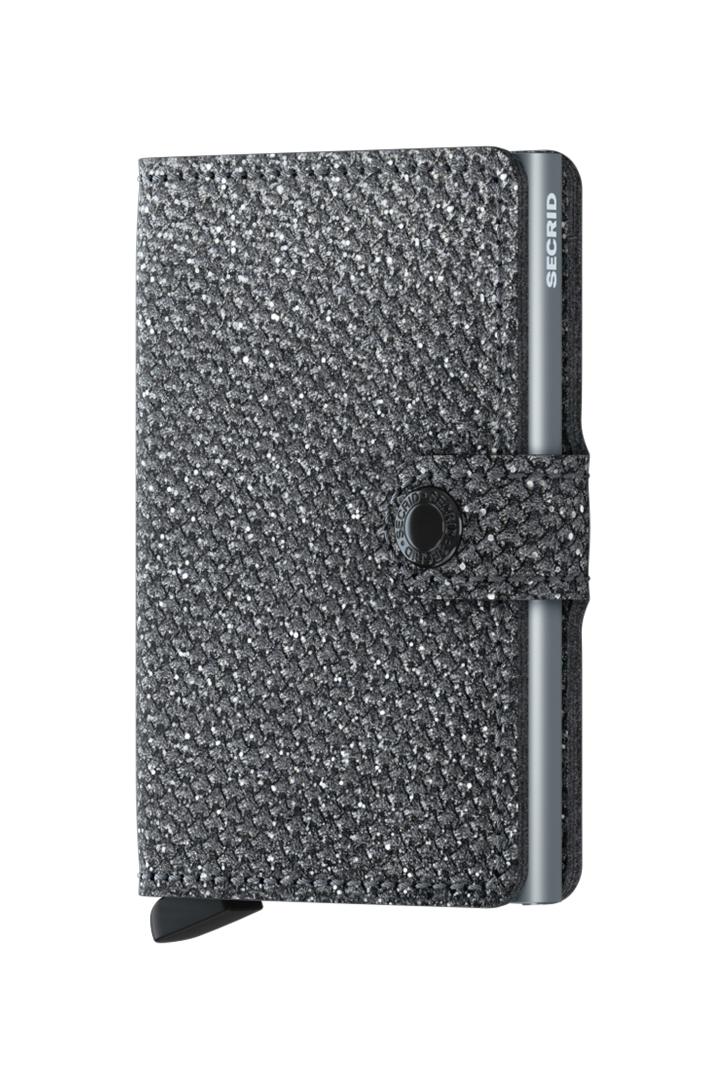 Secrid Unisex Miniwallet Sparkle Silver Maat: OS | Portemonnees Outlet | Unisex | Zilver