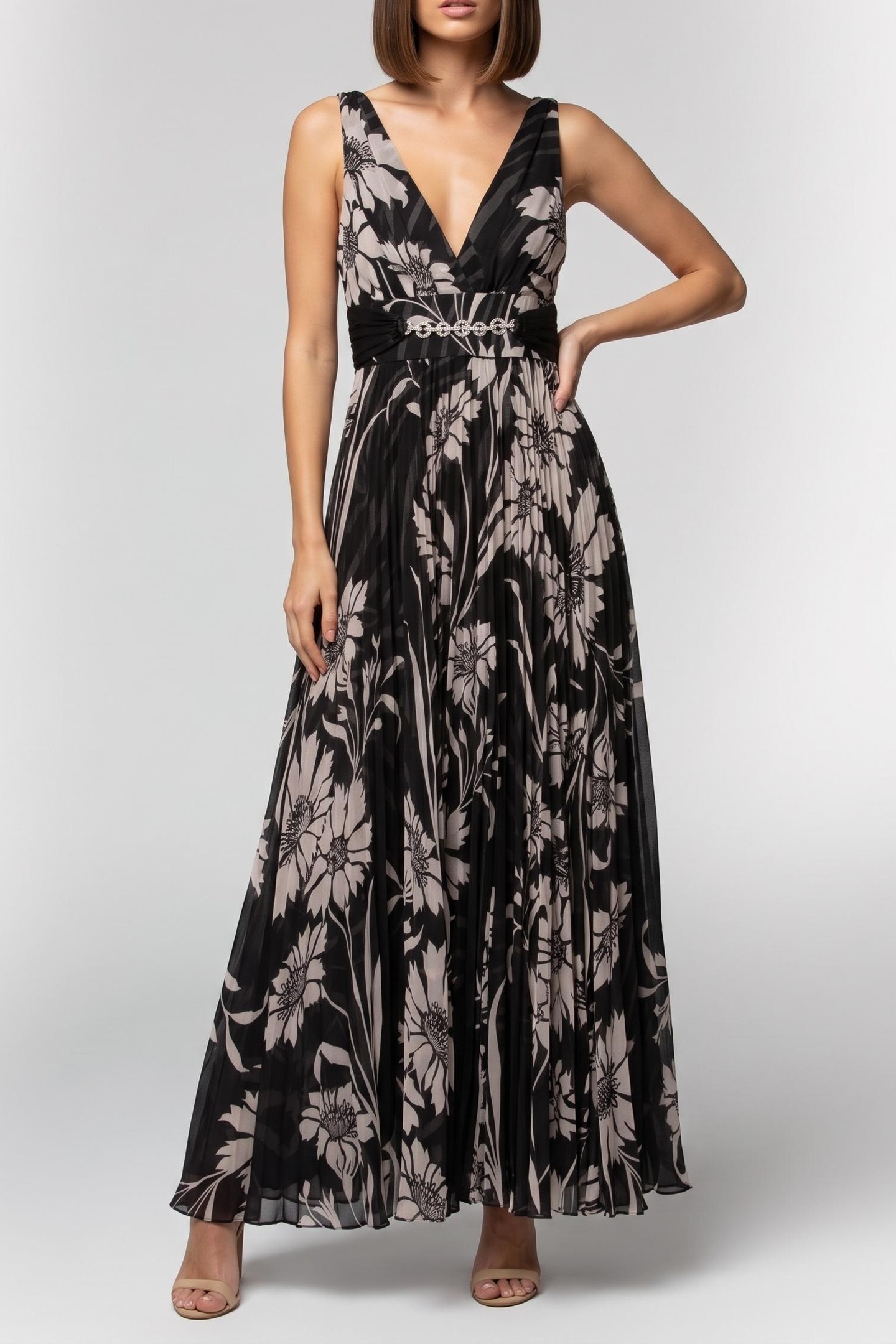GUESS Nouveau Floral T Max Noveau Fleur Taglia: 36 | Maxi abiti Outlet | Donna