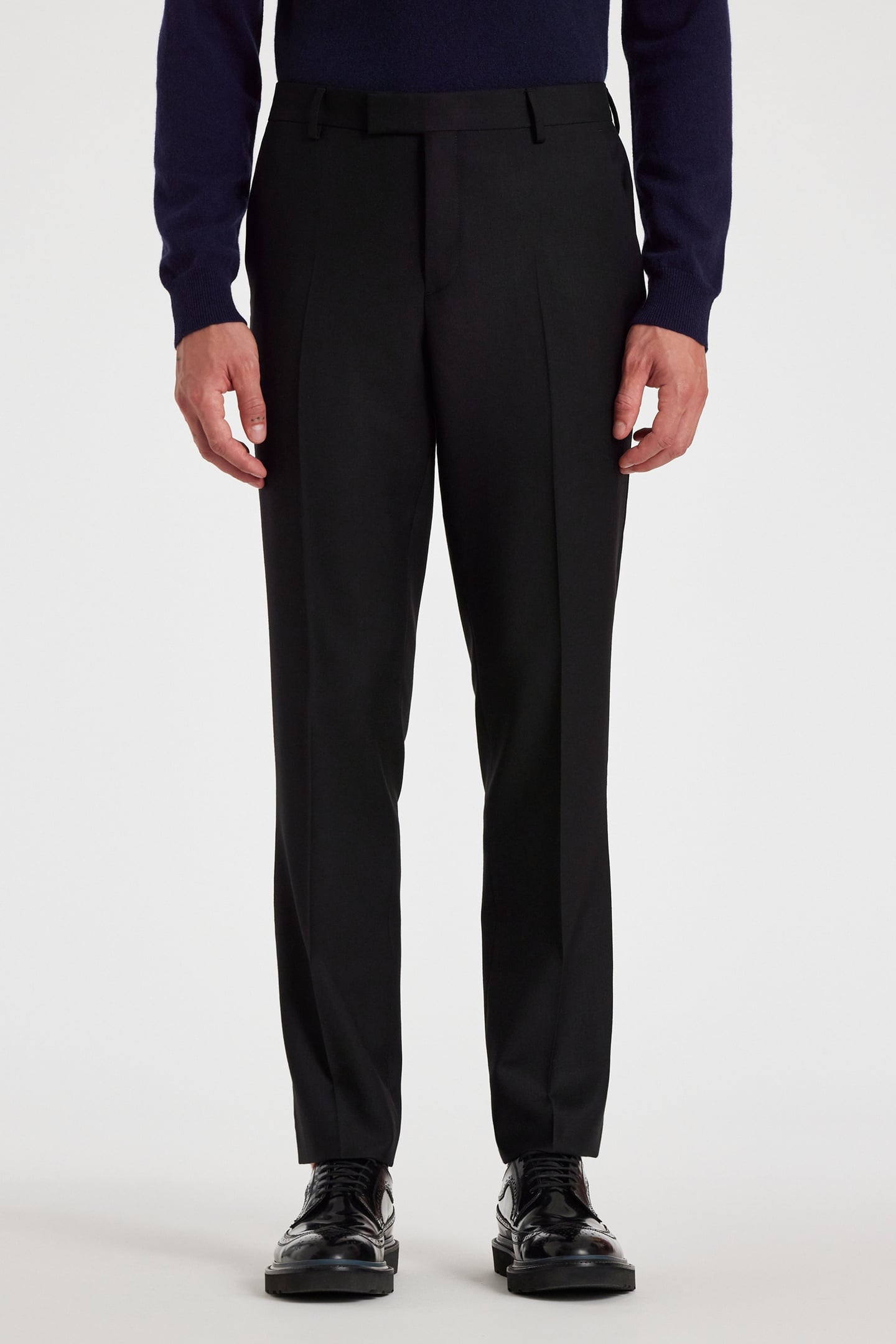 Paul Smith Mens Trouser Black Size: W30 | Tailored Pants Outlet | Heren | Zwart