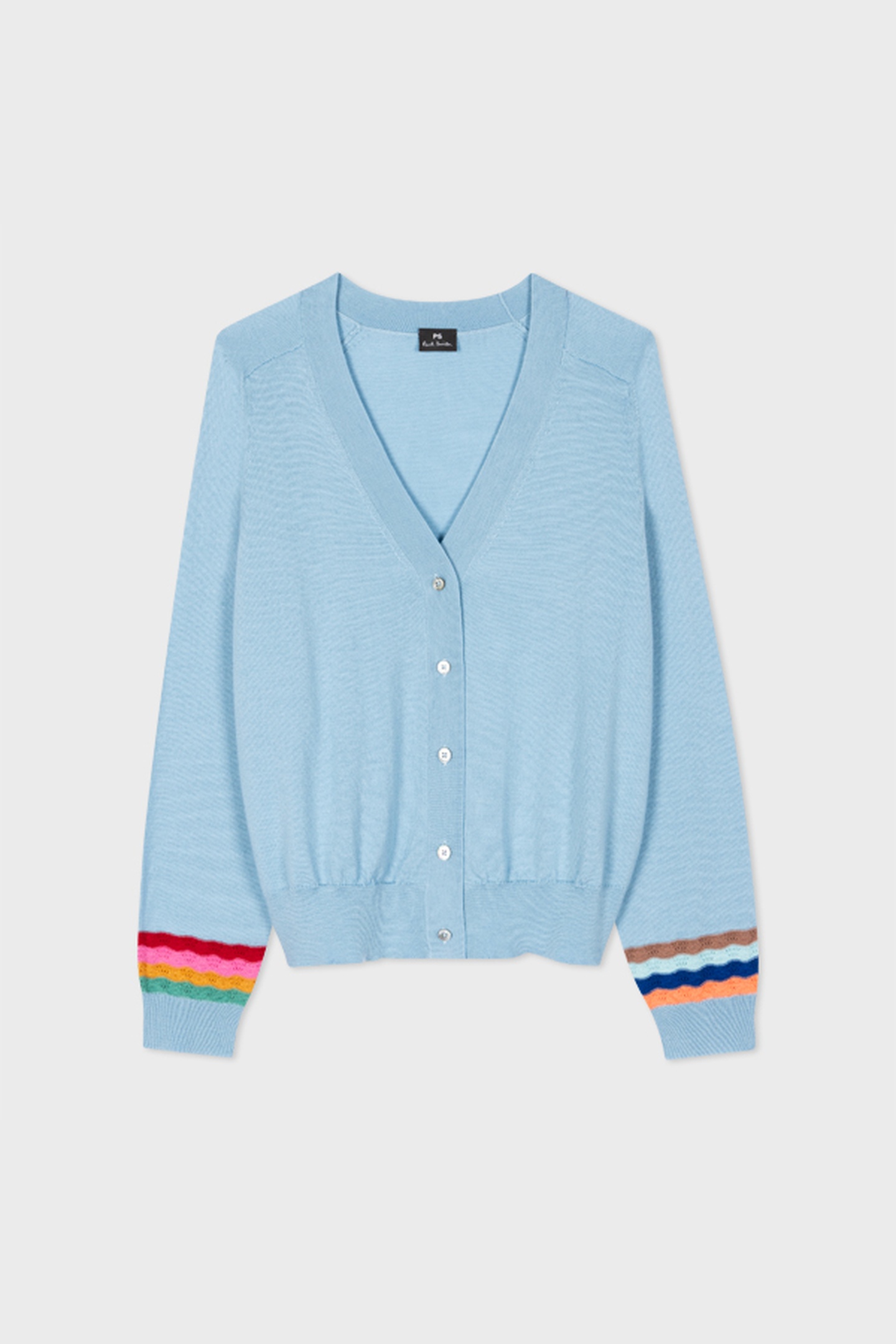 Paul Smith Womens Knitted Cardigan Button Thru Turquoise Maat: S | Sweaters Outlet | Dames | Blauw
