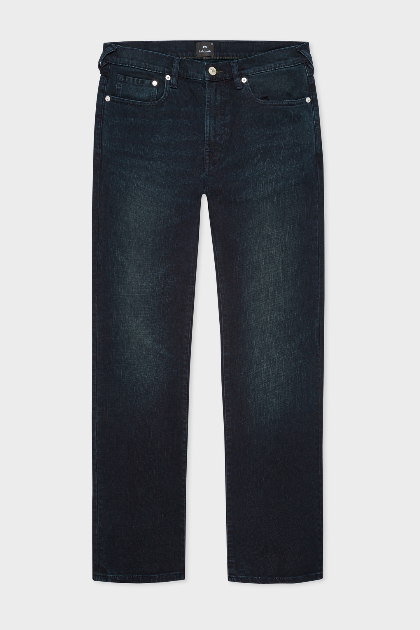 Paul Smith Mens Slim Standard Fit Jean Over Dyed Navy + Wash Maat: W28 R | Slim Jeans Outlet | Heren | Blauw