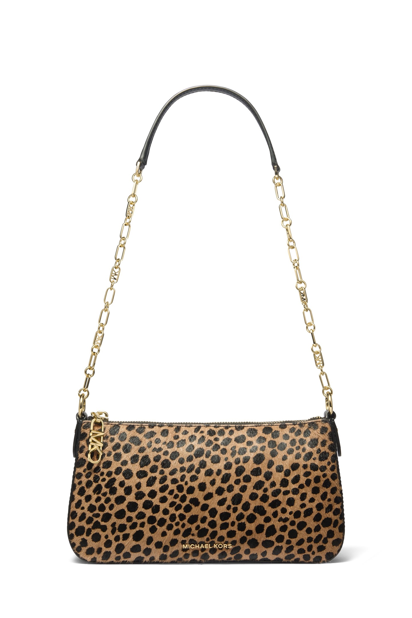 Michael Kors Medium Chain Pouchette Husk Multi Maat: OS | Handtassen Outlet | Dames | Bruin