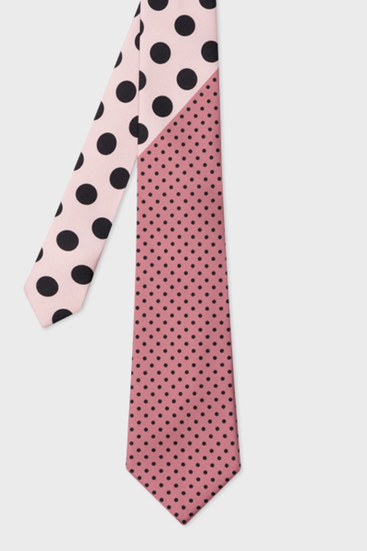 Paul Smith Men Tie Polka Bubblegum/rasp Maat: 8 | Stropdassen Outlet | Heren | Roze