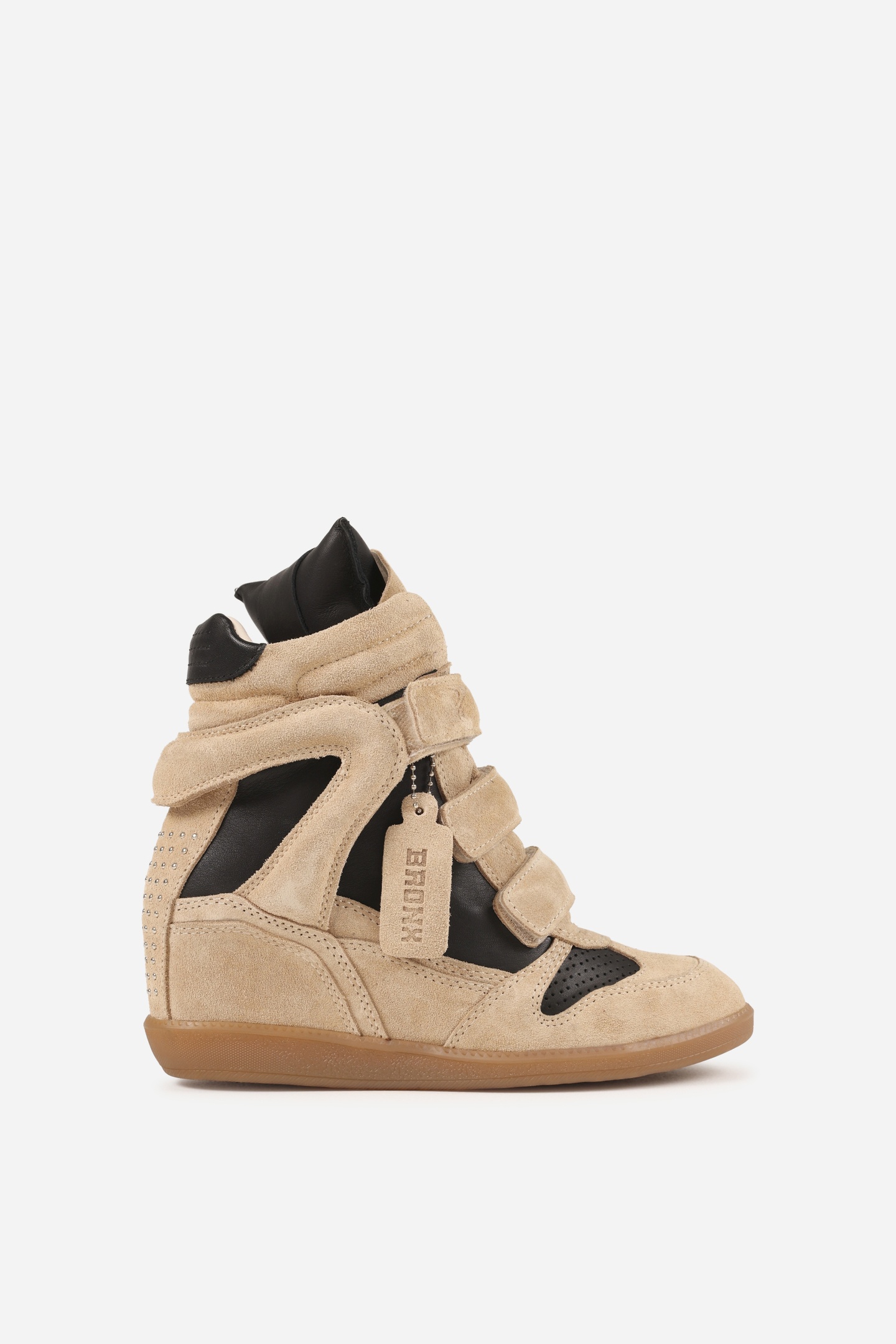 Bronx Jae-yy Sneaker Oatmilk/black Maat: 36 | Sneakers Outlet | Dames | Beige