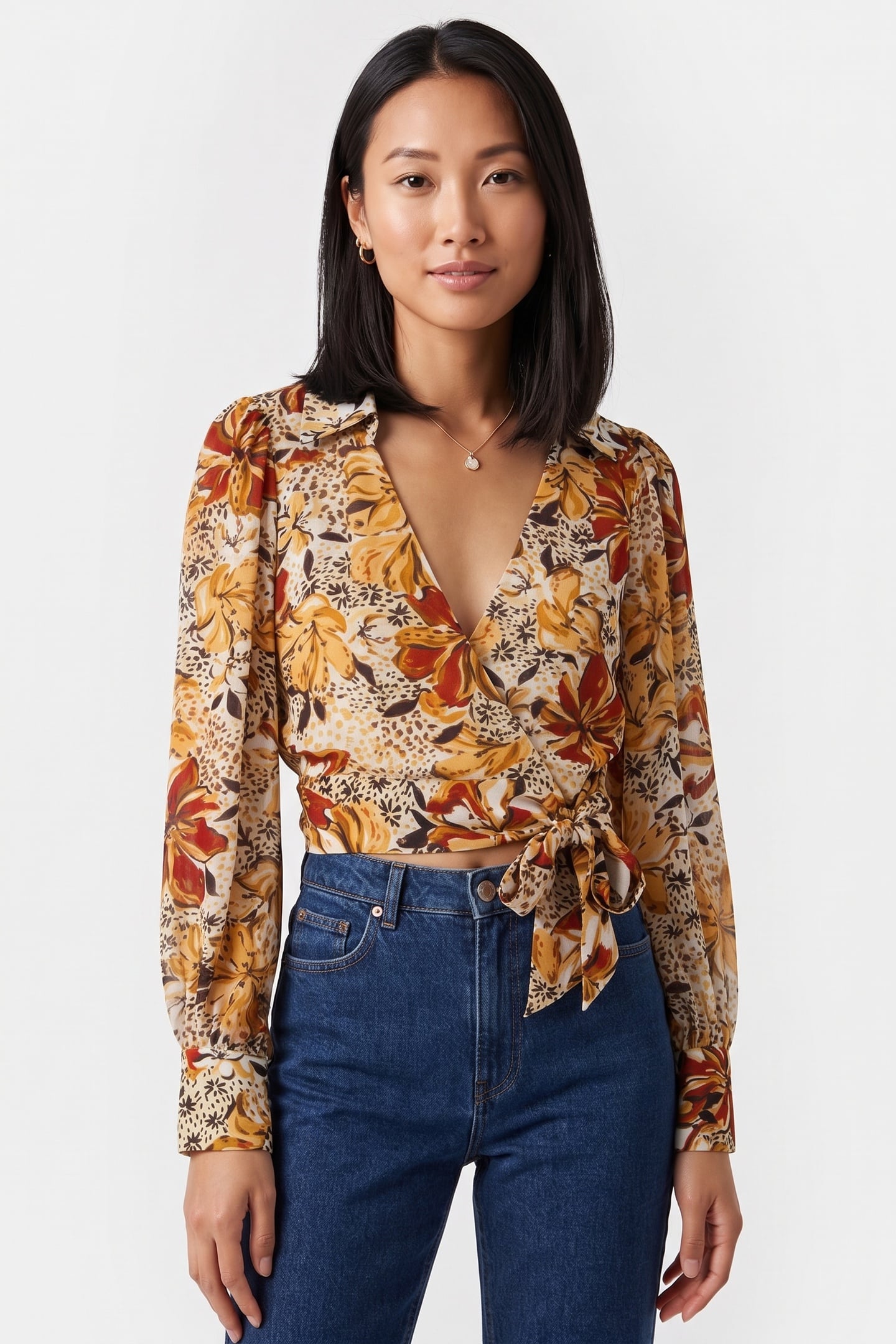 & Other Stories La Morgan Top Yellow Size: 40 | Long-Sleeved Tops Outlet | Dames | Geel
