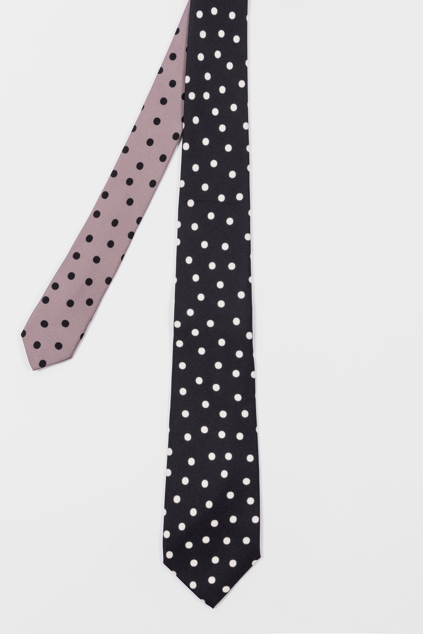 Paul Smith Men Tie Blur Polka Black Größe: 8 | Krawatten Outlet | Herren | Schwarz