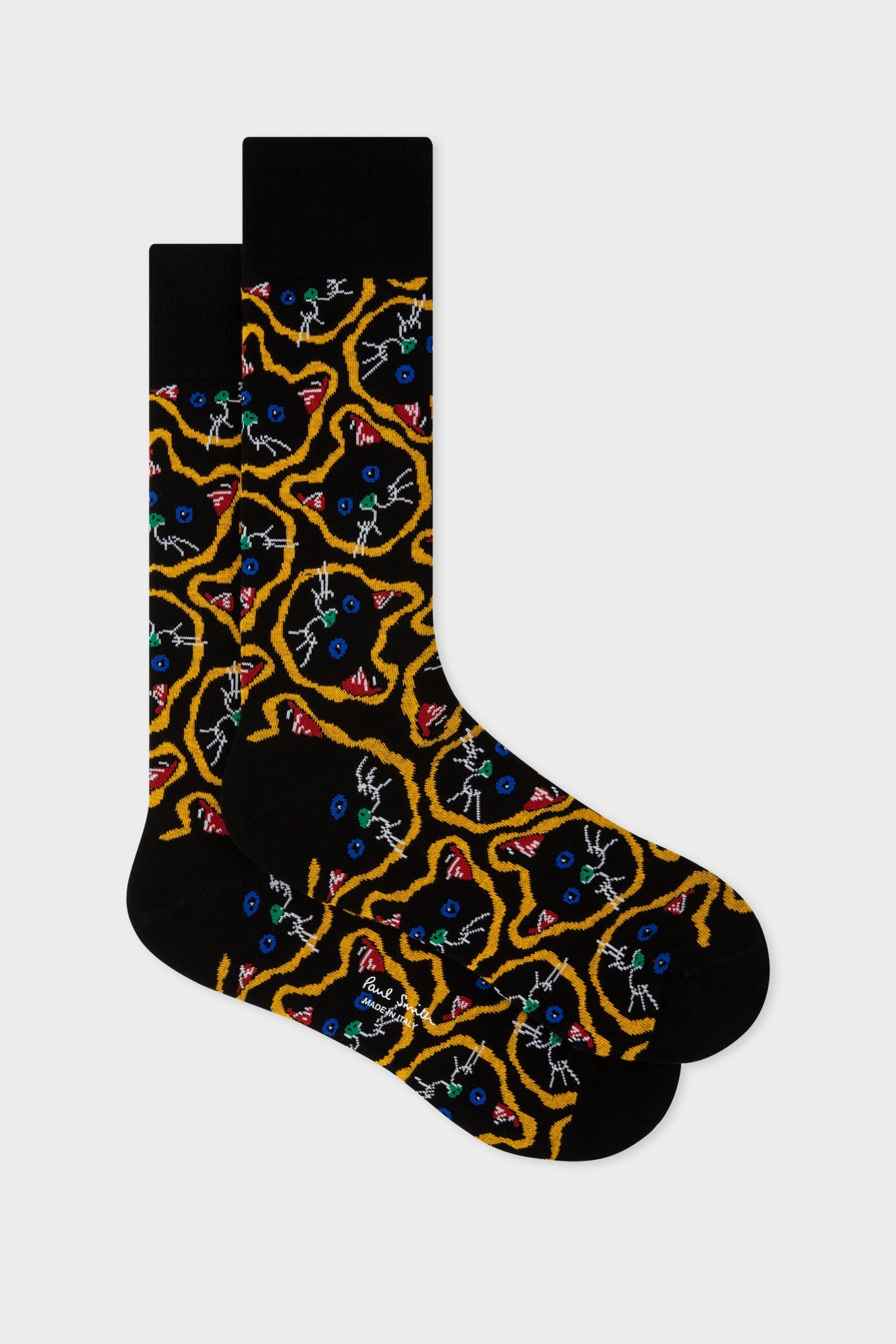 Paul Smith Men Sock Pop Black Size: OS | Socks Outlet | Heren | Zwart
