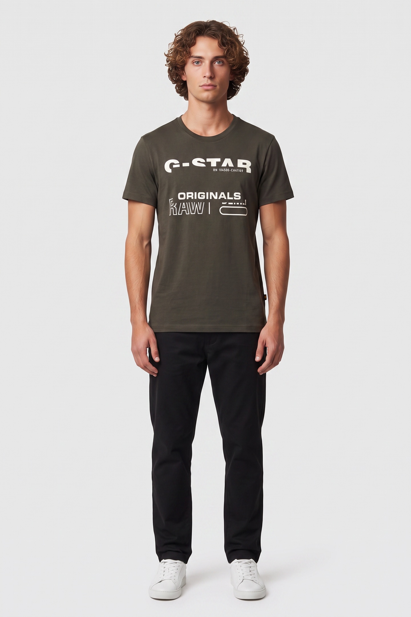 G-Star Originals T-shirt Asfalt Taglia: S | Magliette basic Outlet | Uomo