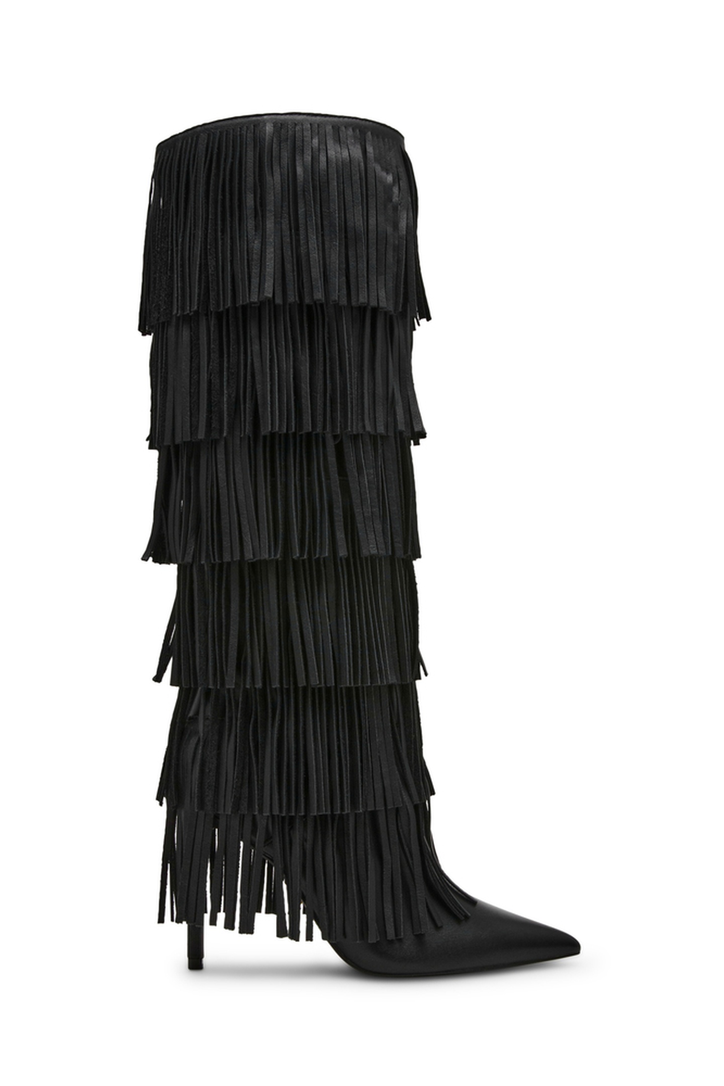 Steve Madden Wanderlust Boots Black Leather Größe: 42 | Stiefel Outlet | Damen | Schwarz