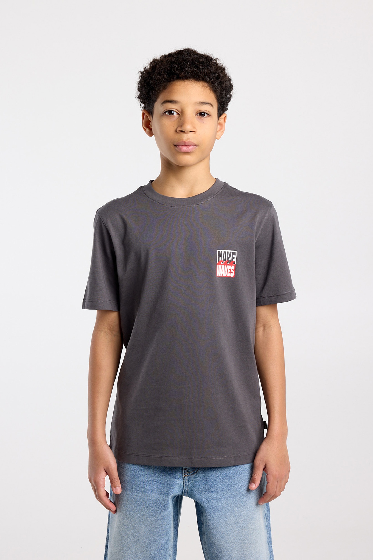 America Today Edson Jr Dull Black Maat: 146/152 | Overhemden Outlet | kids | Grijs