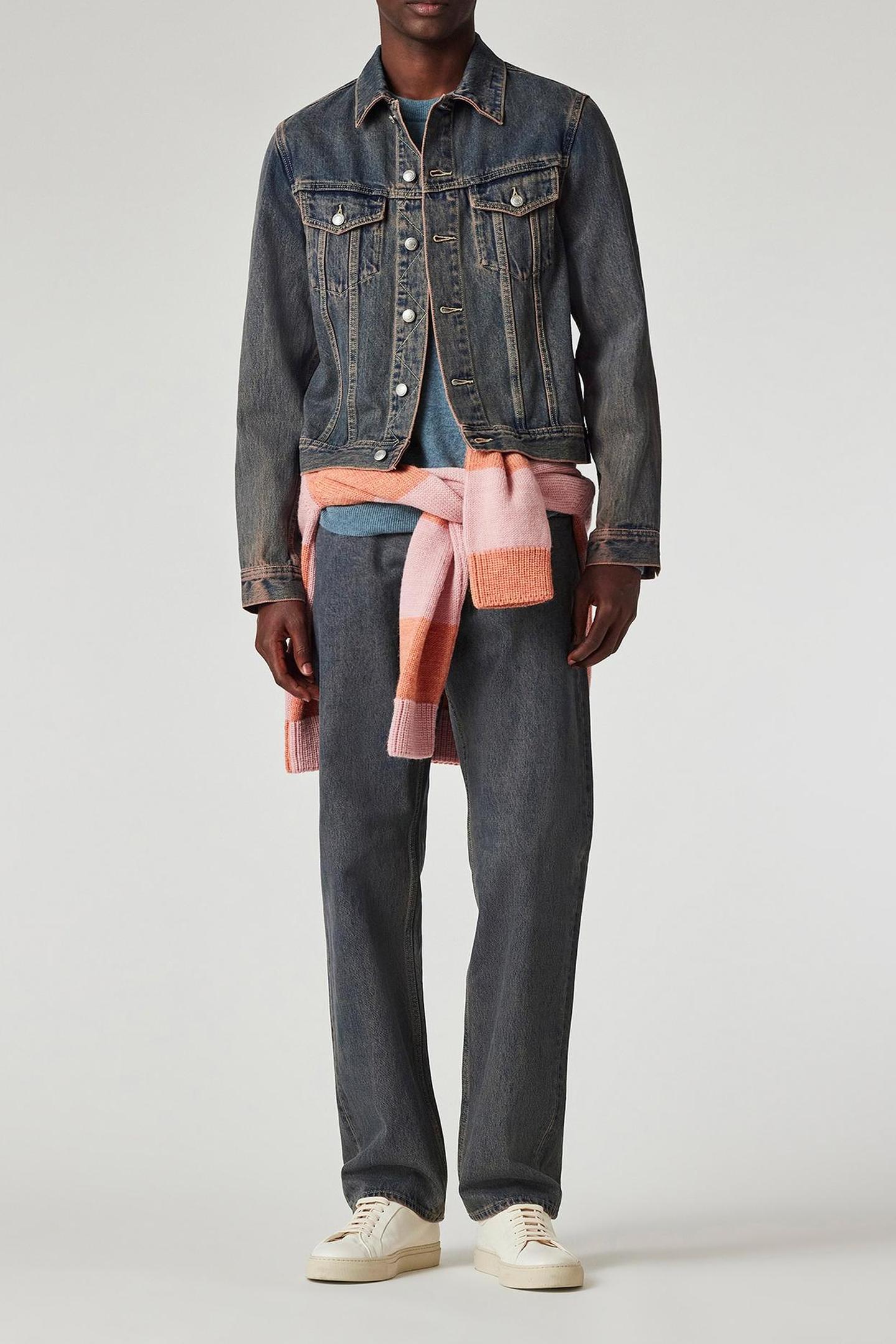 Paul Smith Mens Jean Jacket Mauve Größe: S | Jeansjacken Outlet | Herren | Violett