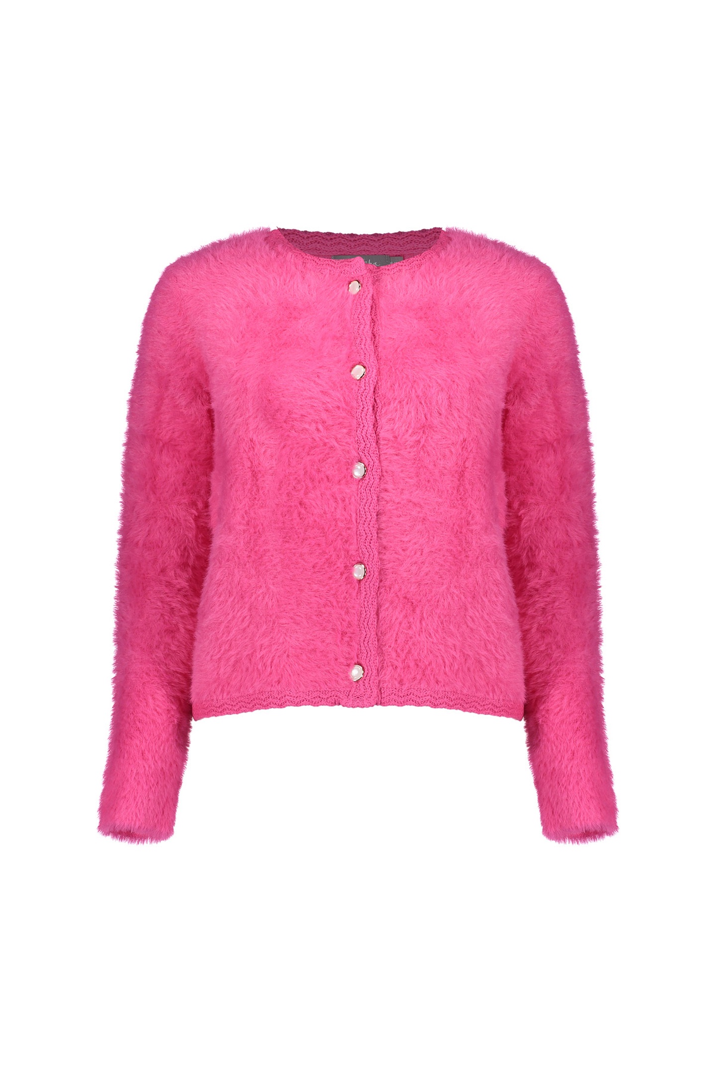 Geisha Cardigan Hairy Pink Maat: XXL | Sweaters Outlet | Dames | Roze
