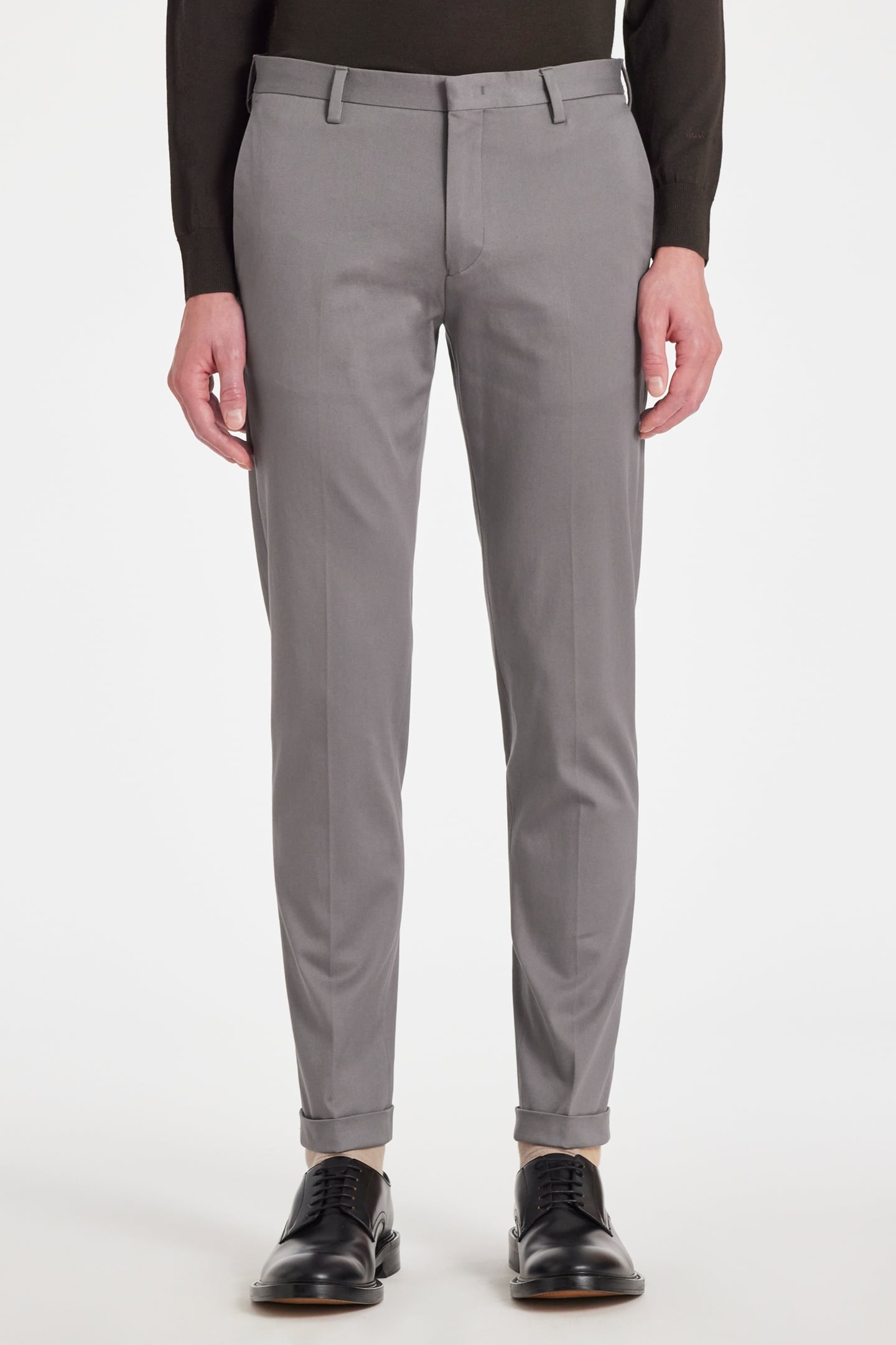 Paul Smith Mens Trouser Greyish Blue Maat: W30 | Chino's Outlet | Heren | Grijs