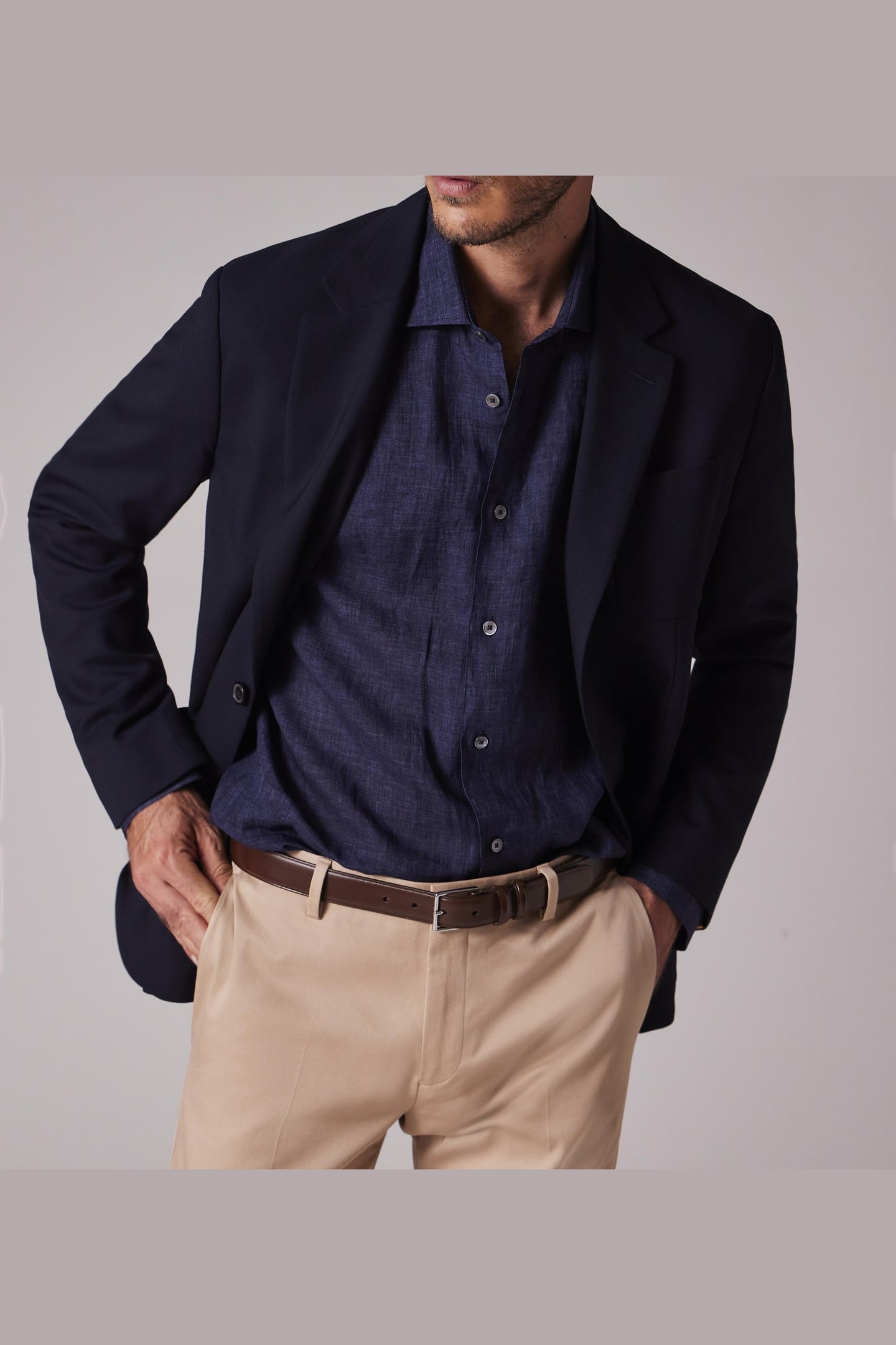 Paul Smith Mens 2 Btn Patch Pocket Jacket Very Dark Navy Size: 54 | Blazers Outlet | Heren | Blauw