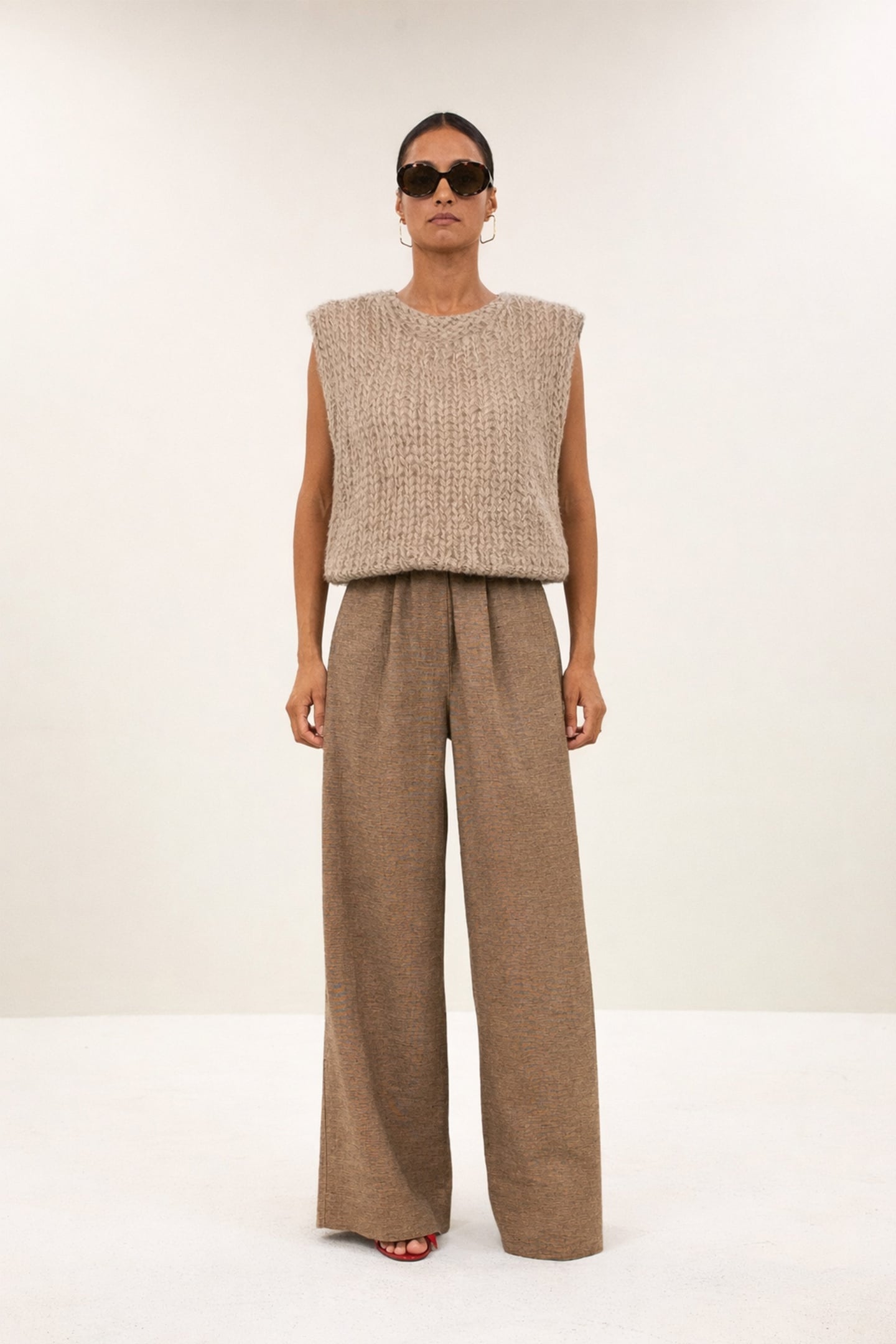 By-Bar James Spencer Stone Maat: M | Sweaters Outlet | Dames | Beige