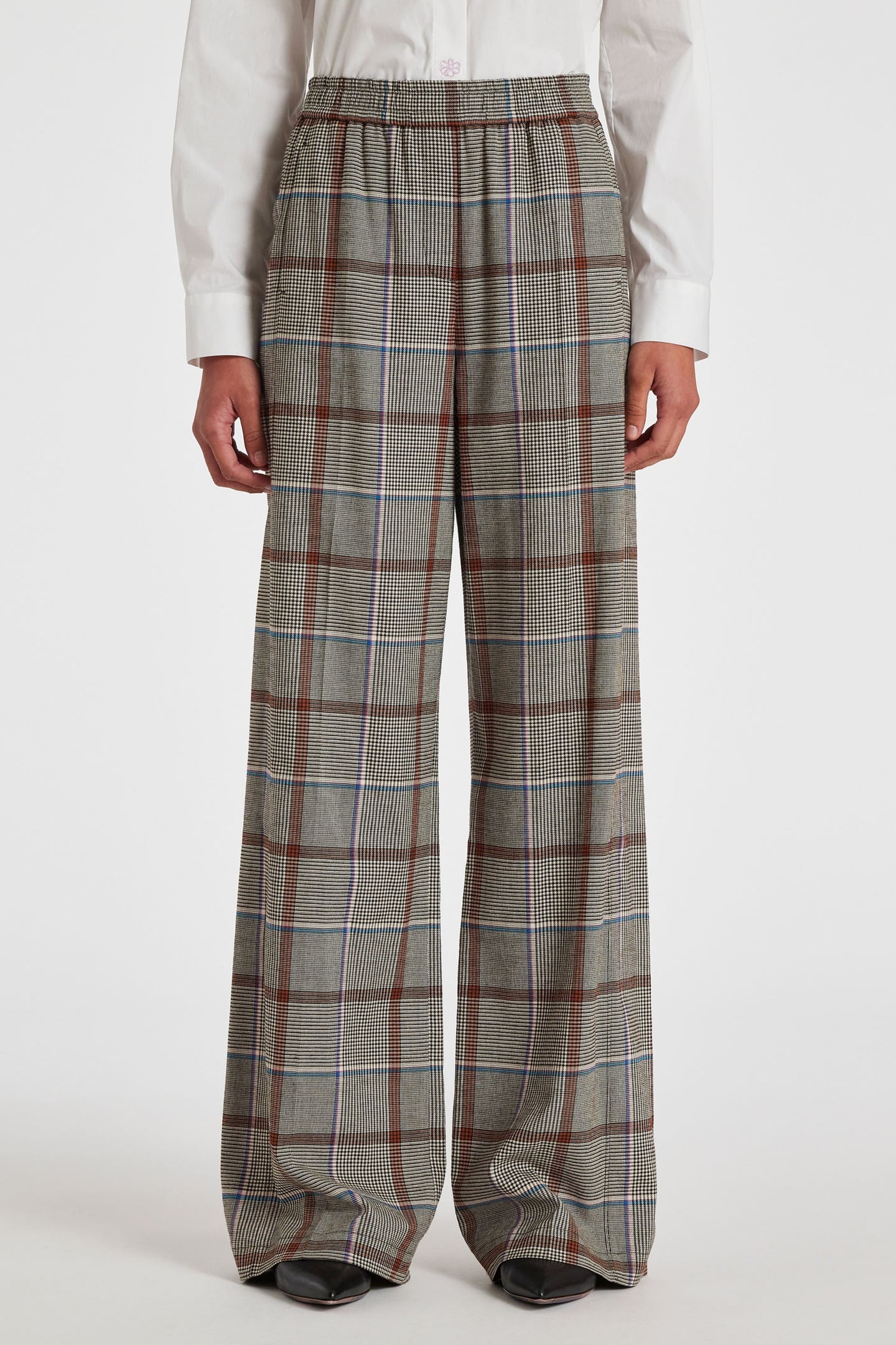 Paul Smith Womens Trousers Multi Coloured Size: 38 | Wide-Leg & Flared Pants Outlet | Dames | Bruin