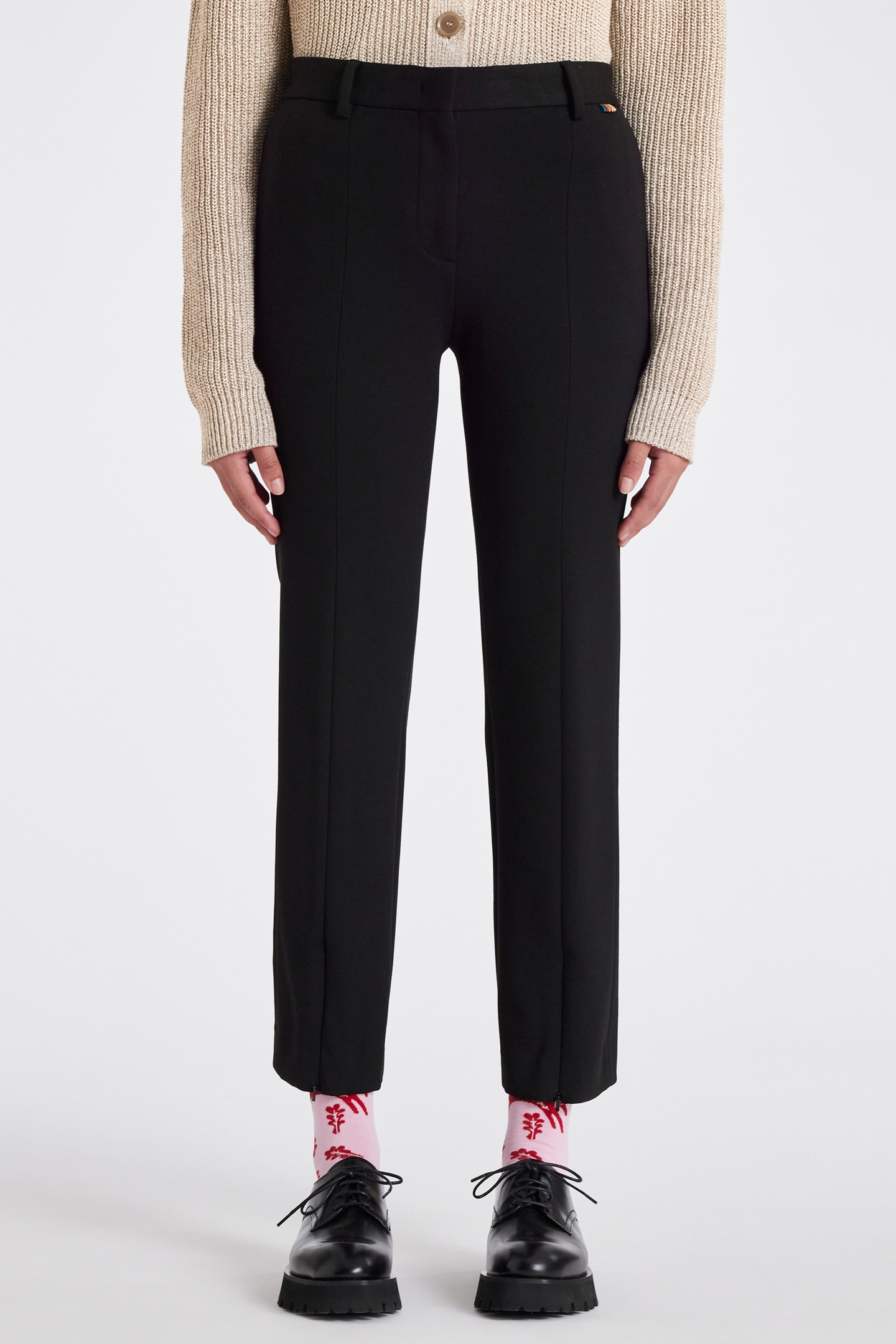 Paul Smith Womens Trousers Black Maat: 36 | Pantalons Outlet | Dames | Zwart
