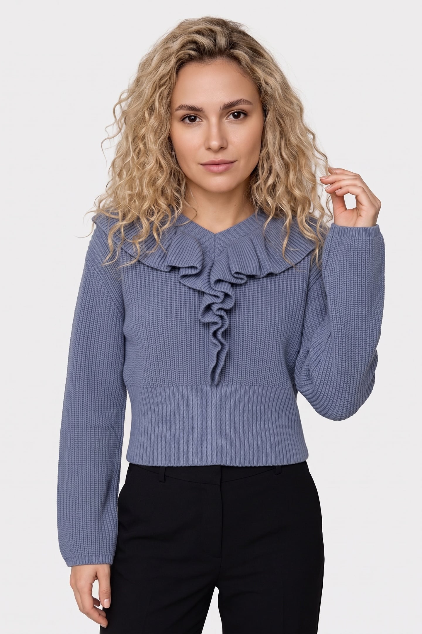 & Other Stories Ve Nico Sweater Blue Maat: S | Sweaters Outlet | Dames | Blauw