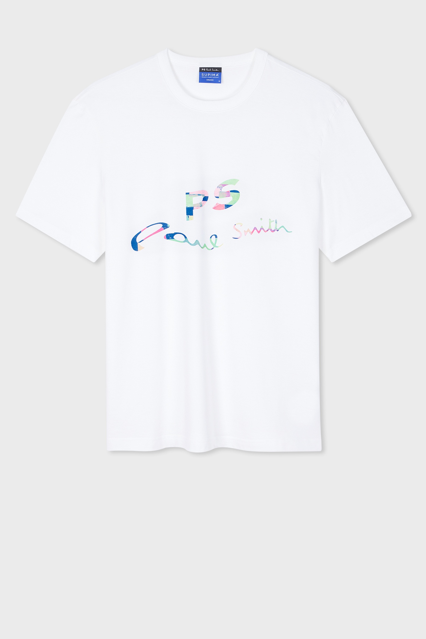 Paul Smith Mens Reg Fit Ss T Shirt Ps  White Maat: L | Basic T-Shirts Outlet | Heren | Wit