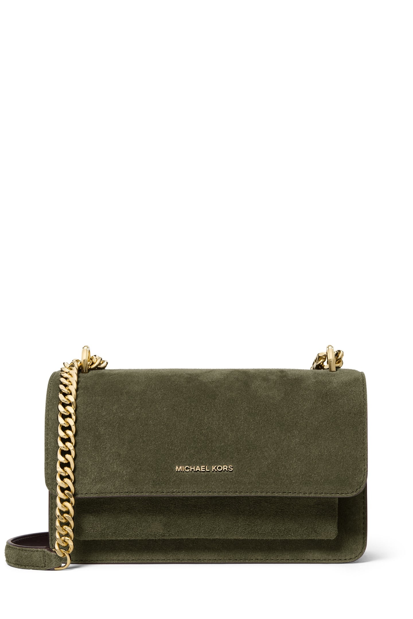 Michael Kors Large Shoulder Ivy Maat: OS | Handtassen Outlet | Dames | Bruin