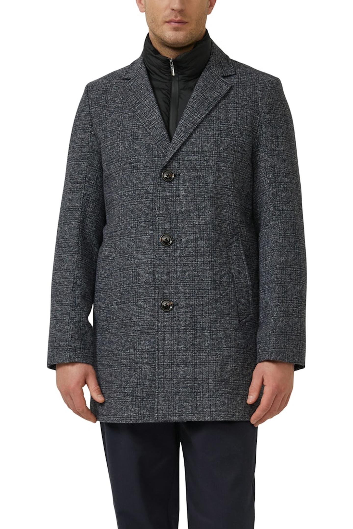 s.Oliver  Jackets Outdoor Blue Maat: 44 | Winterjassen Outlet | Heren | Blauw