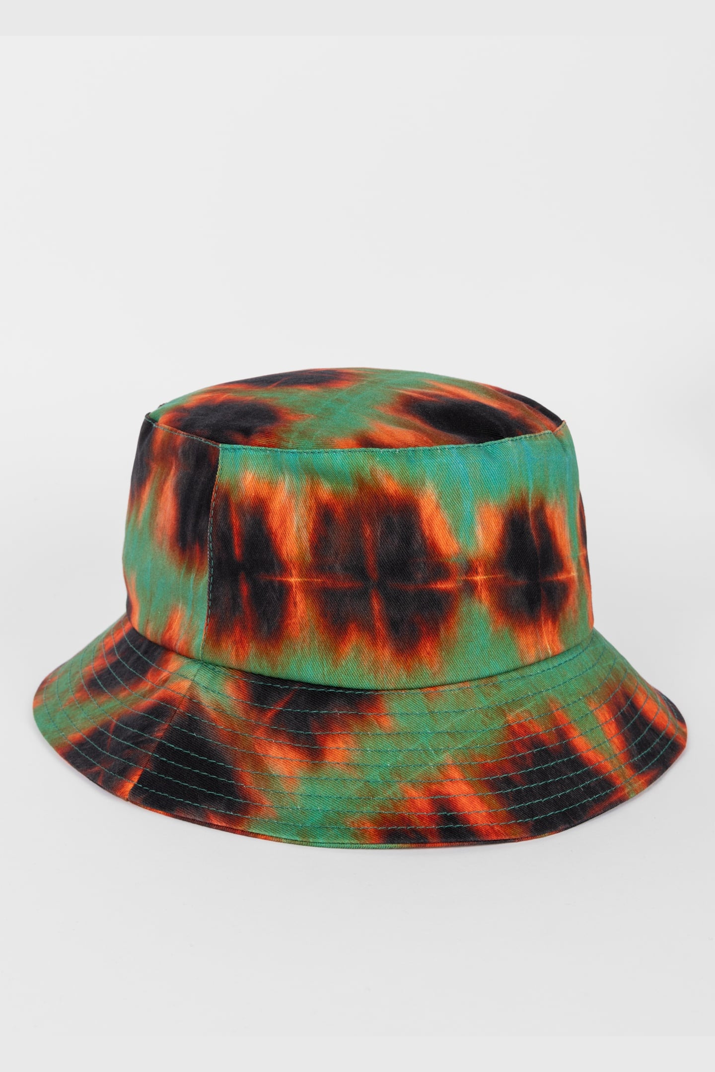 Paul Smith Men Hat Bucket Shibori Bottle Green Maat: S | Petten Outlet | Heren | Groen