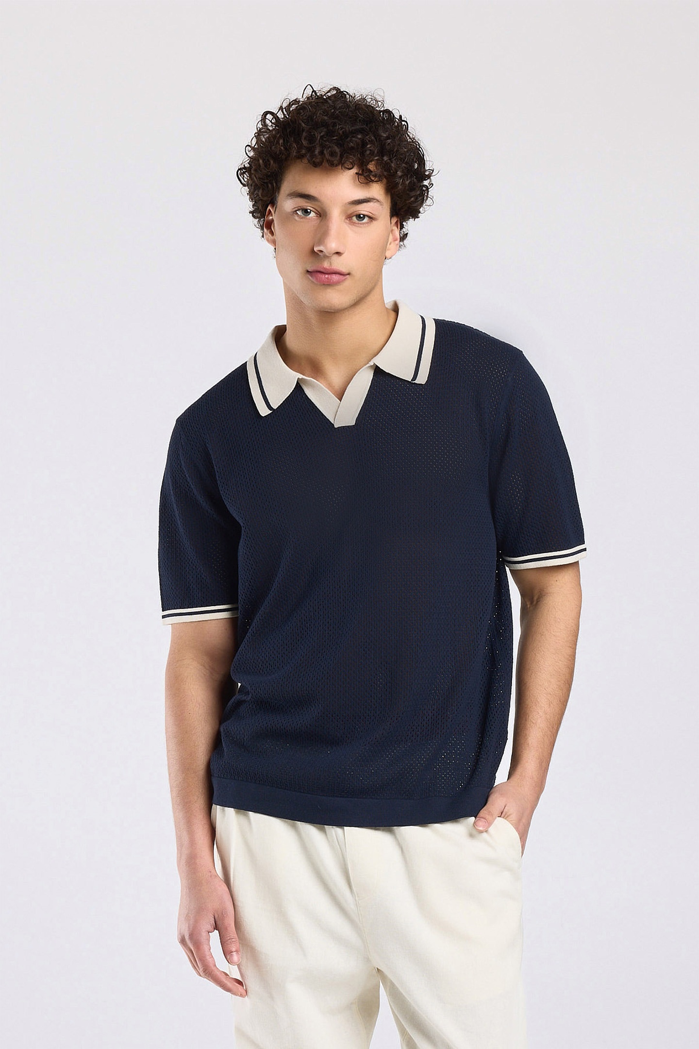 America Today Kas Midnight Size: XXL | Polo Shirts Outlet | Heren | Blauw