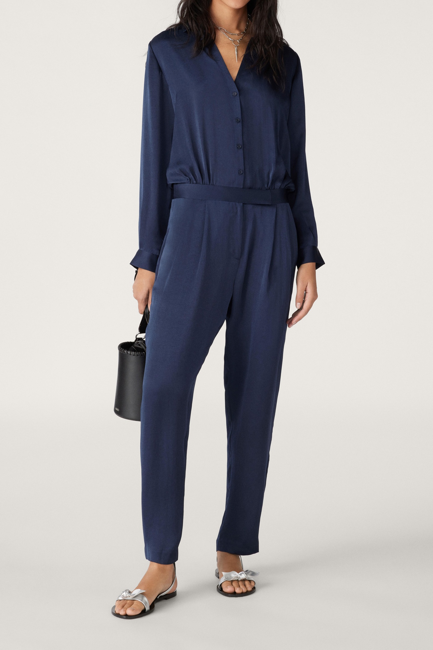 BA&SH Jumpsuit Bluenuit Maat: 38 | Jumpsuits Outlet | Dames | Blauw