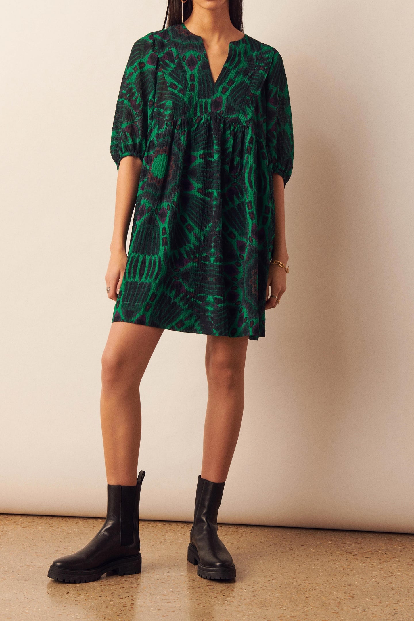 BA&SH Mini Dress Vert Maat: M | Mini Jurken Outlet | Dames | Groen
