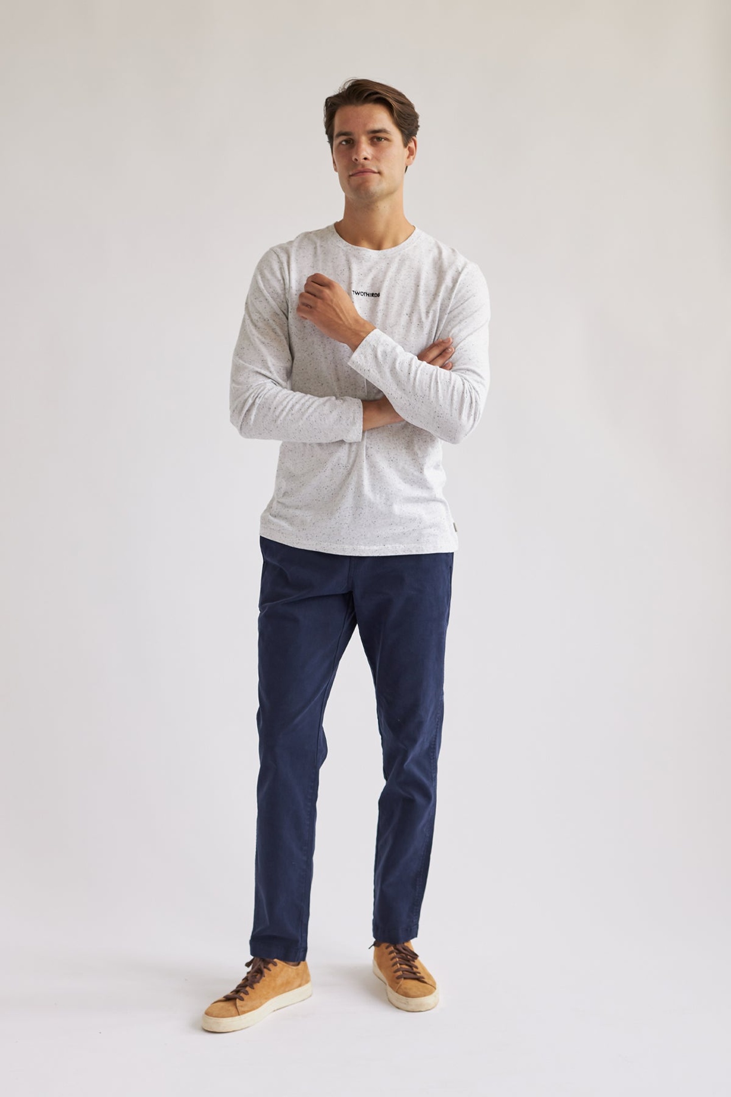 TWOTHIRDS Carlingford T-shirt White Maat: XL | Basic T-Shirts Outlet | Heren | Wit