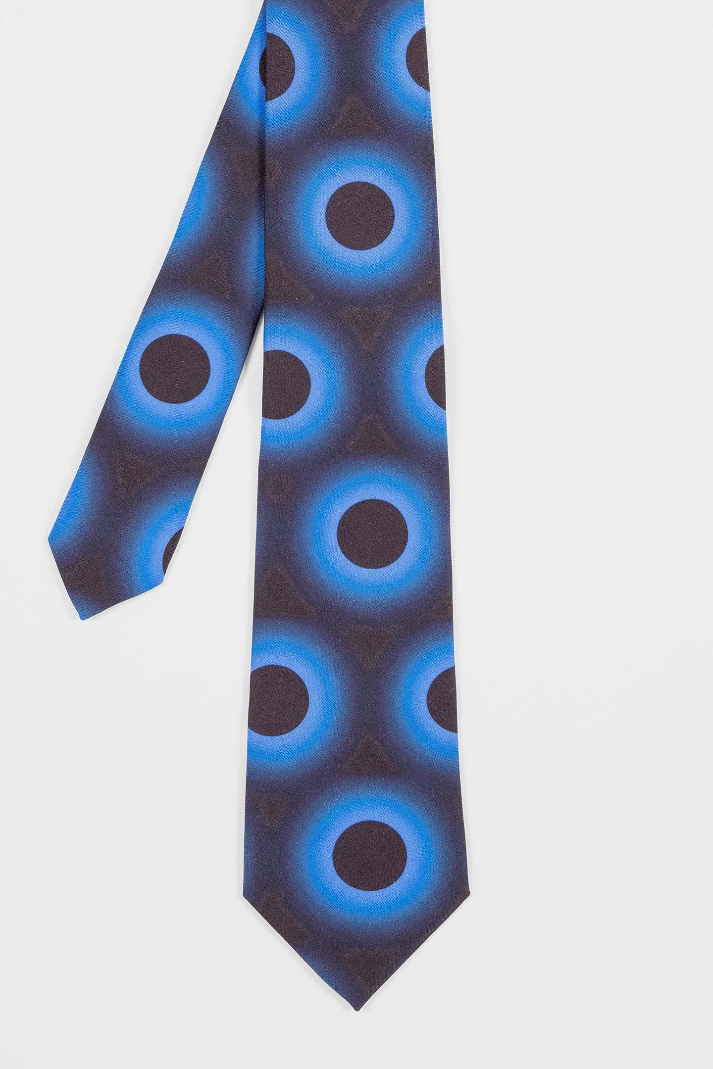 Paul Smith Men Tie Glow Polka Very Dark Navy Size: 8 | Ties Outlet | Heren | Blauw