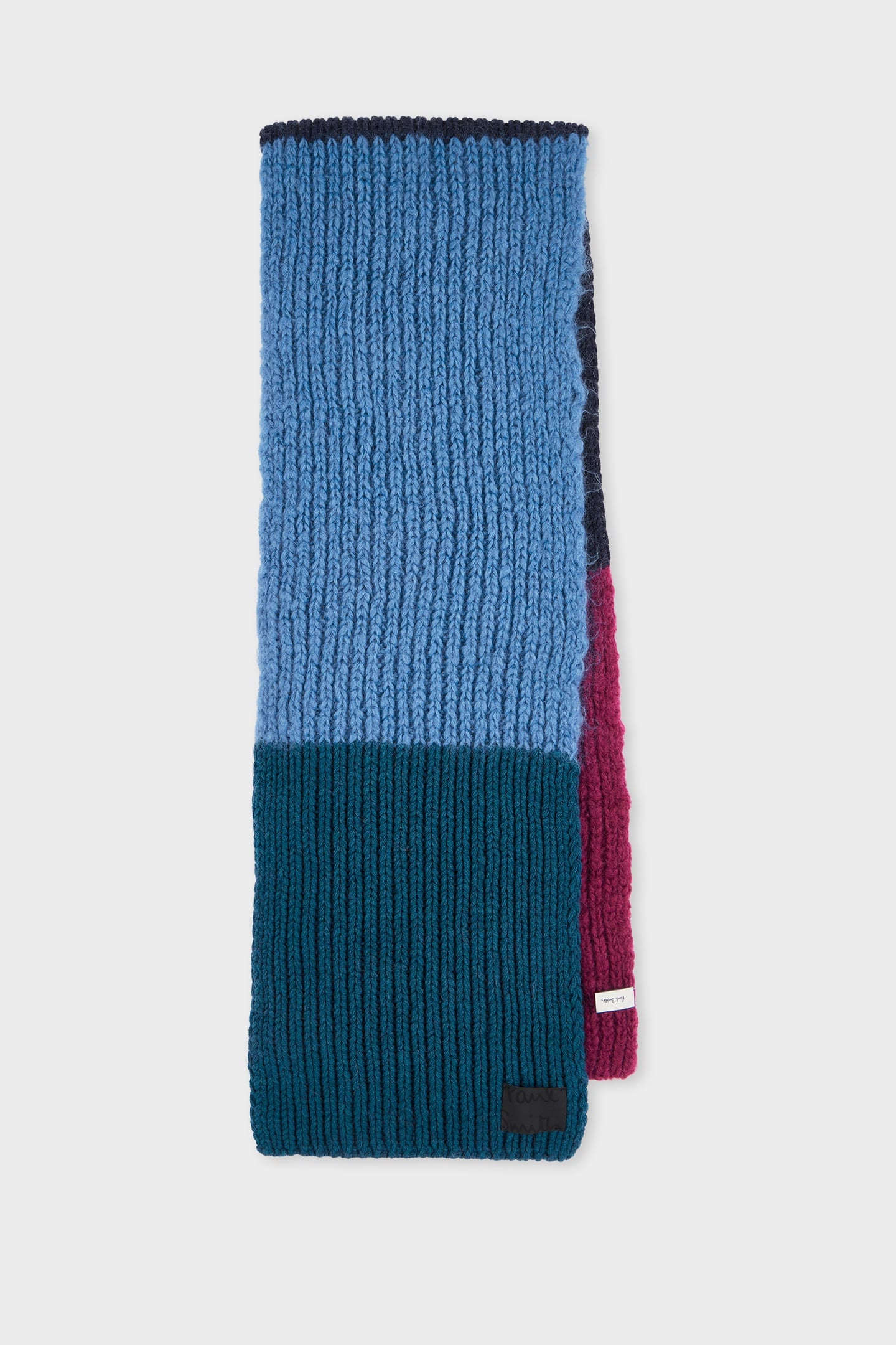 Paul Smith Men Scarf Mohair Navy Maat: OS | Handschoenen Outlet | Heren | Blauw