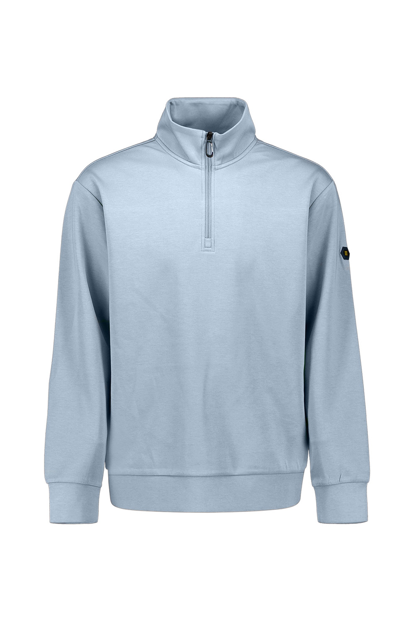 No Excess Sweater Half Zip Dusty Blue Größe: S | Turtlenecks Outlet | Herren | Blau