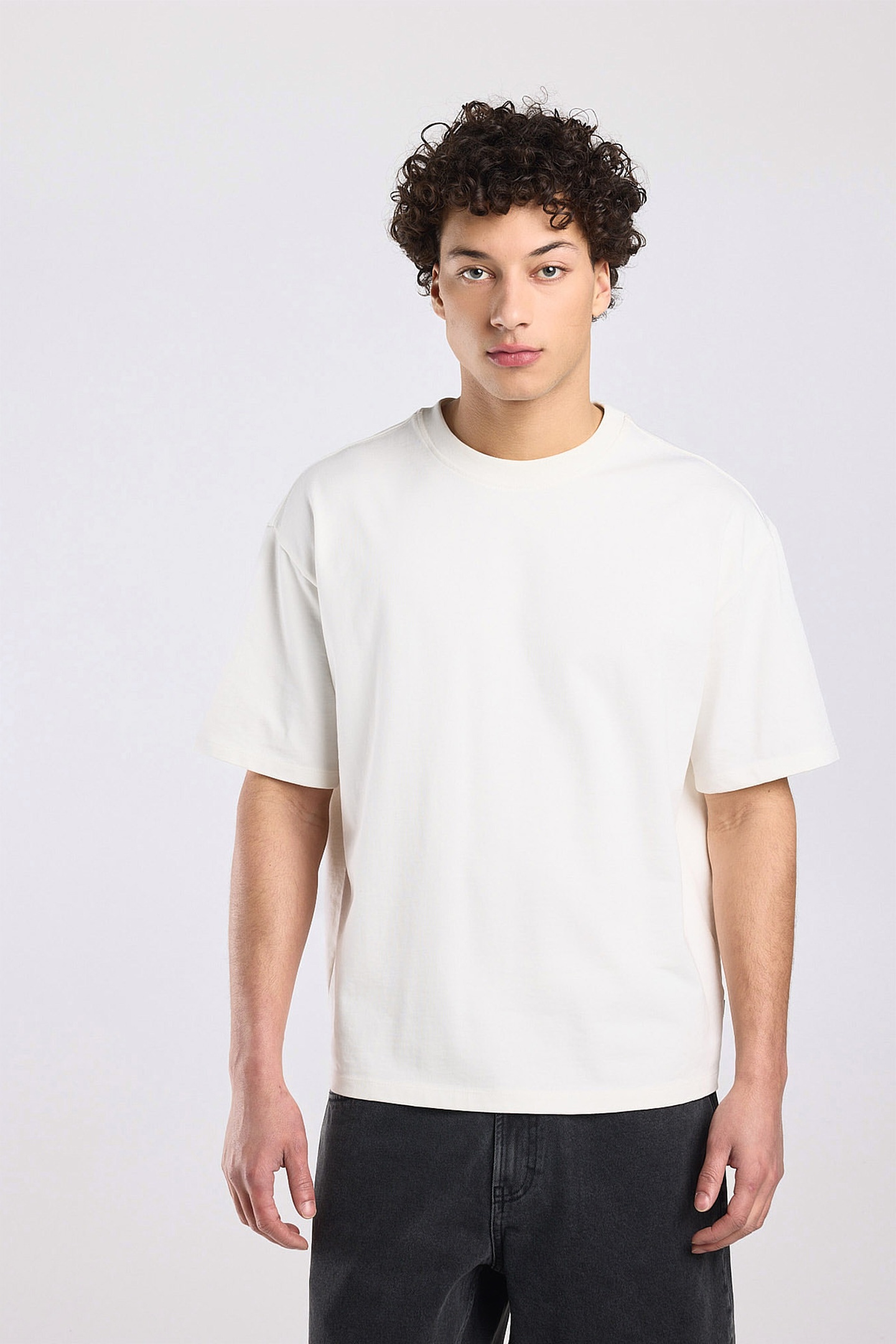 America Today Eddie Off White Maat: XL | Basic T-Shirts Outlet | Heren | Wit
