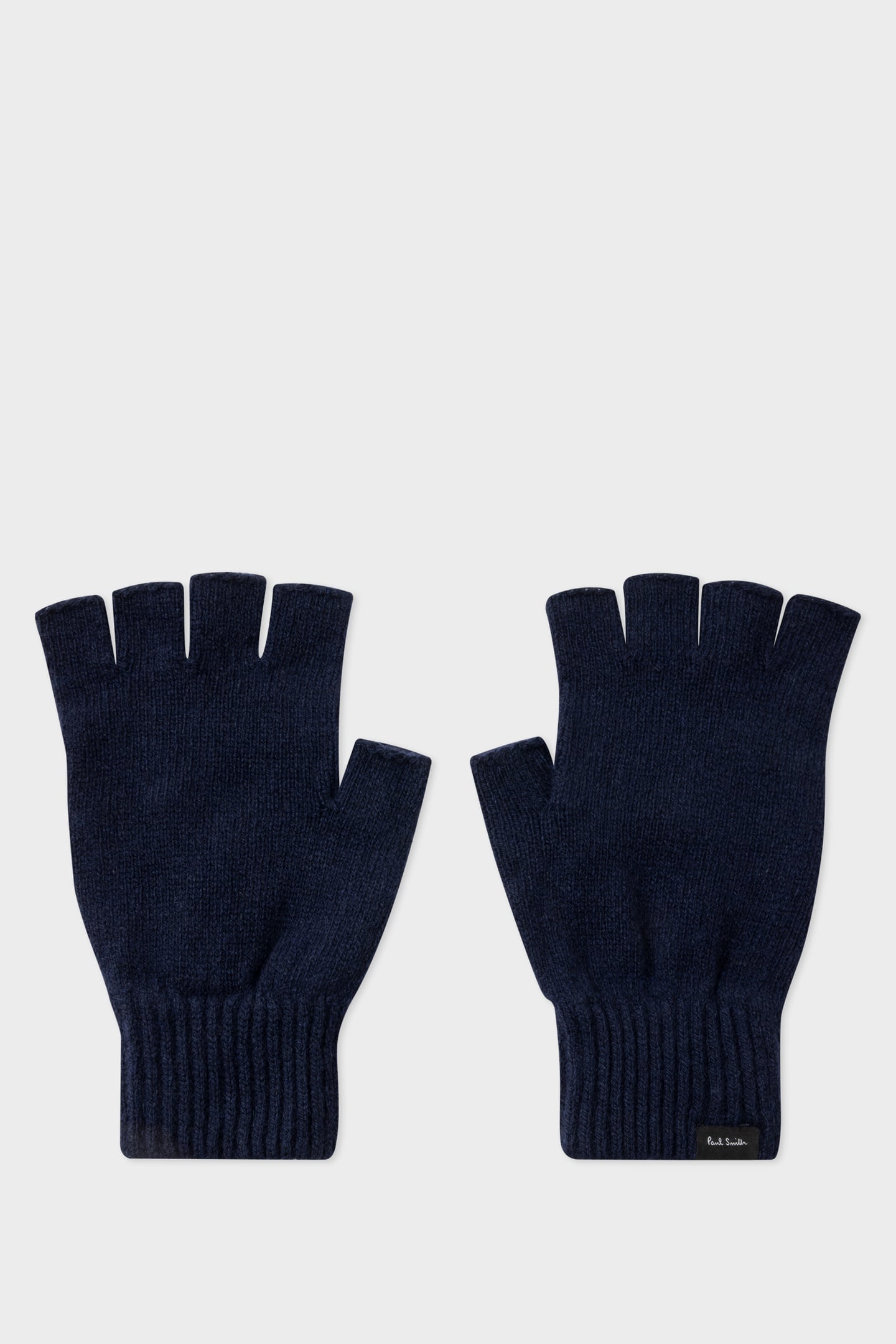 Paul Smith Men Glove Fngless Cashmr Navy Size: OS | Scarves & Gloves Outlet | Heren | Blauw